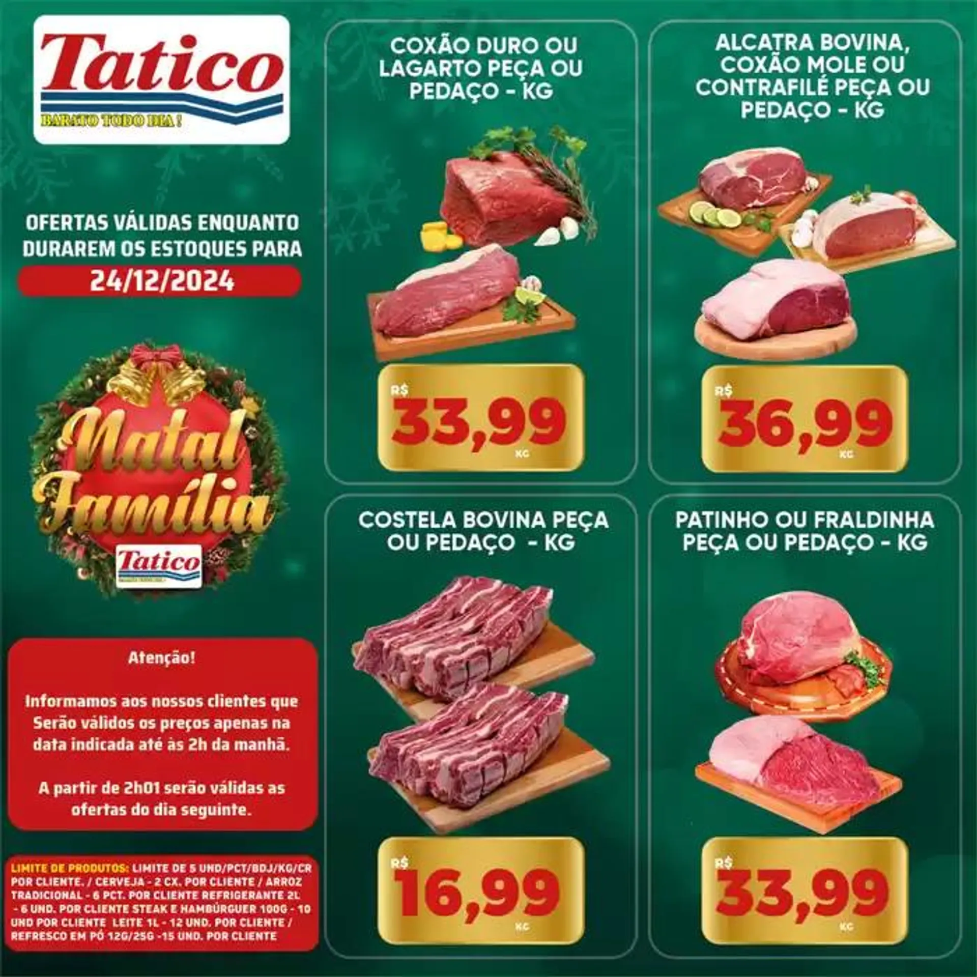 Encarte de Ofertas Tatico 24 de dezembro até 24 de dezembro 2024 - Pagina 19