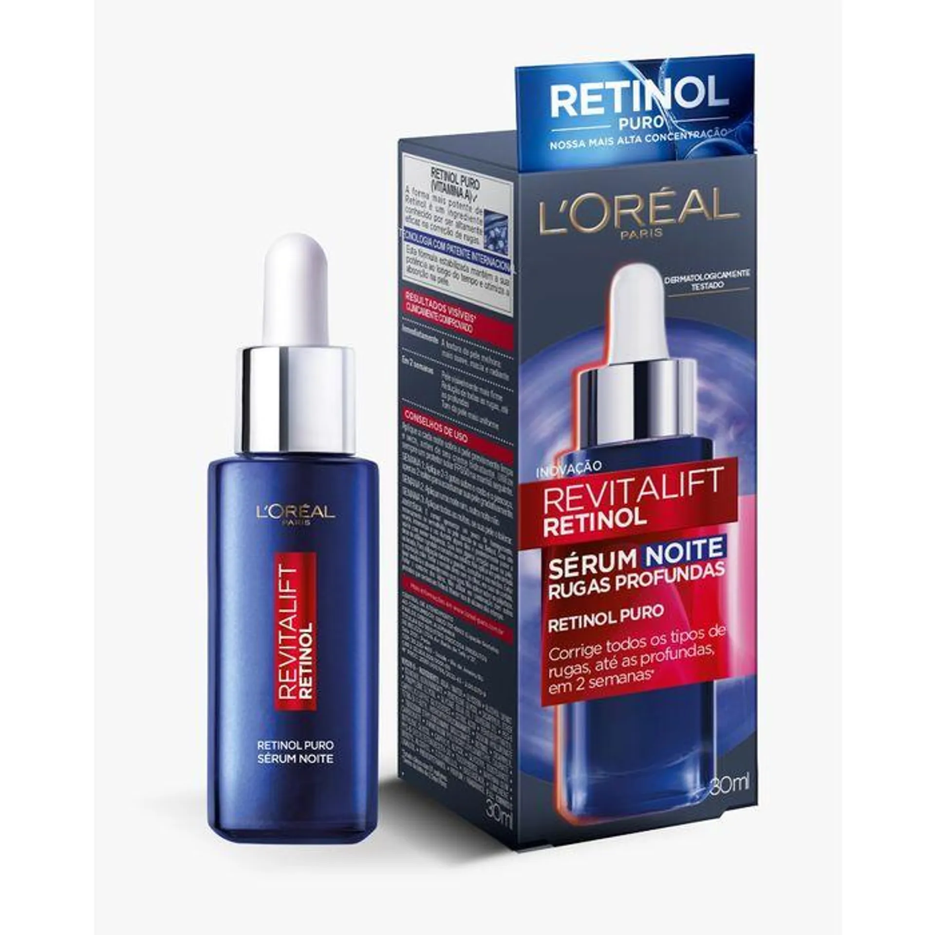 Sérum L'óreal Revitalift Retinol Noite 30ml