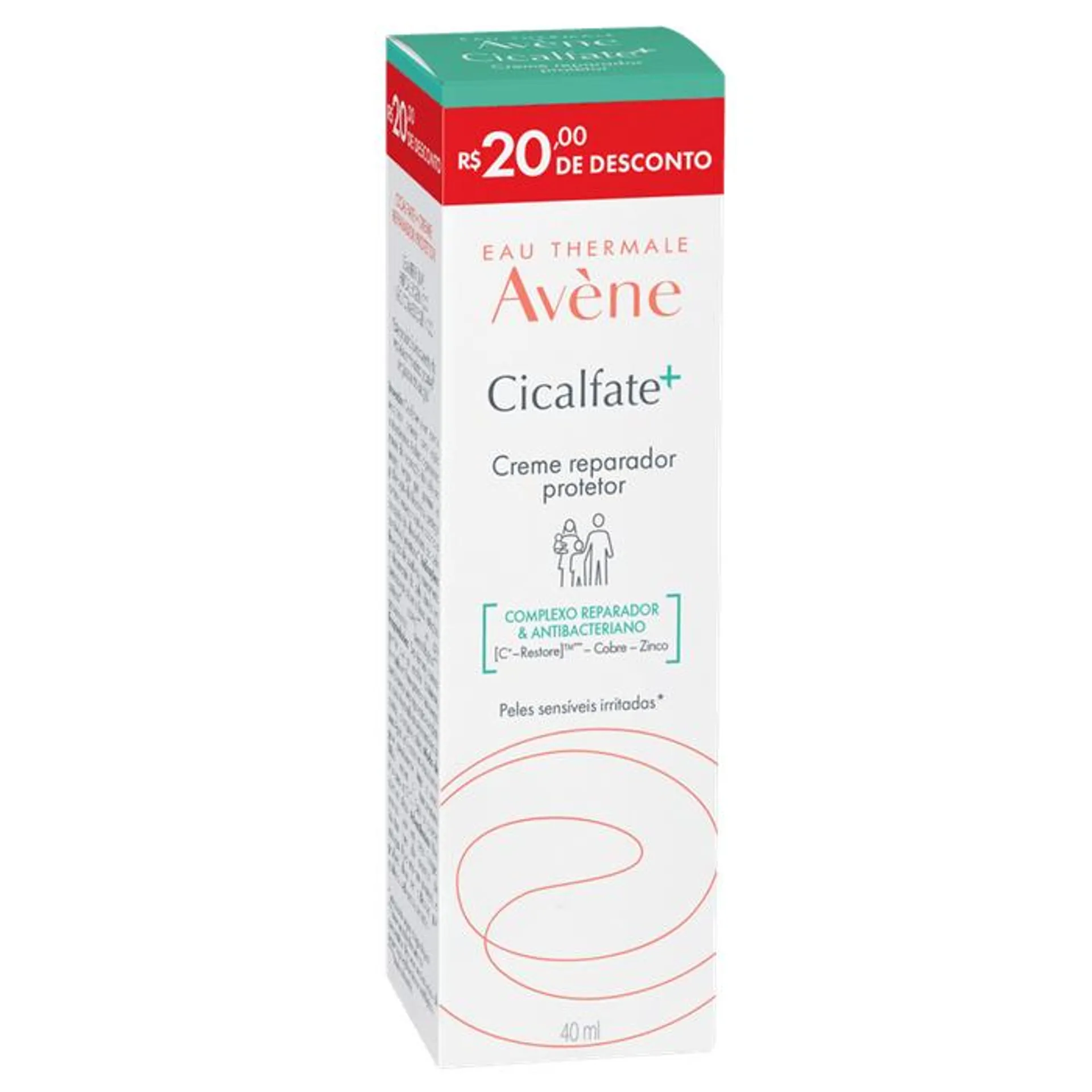 Creme Reparador Protetor Avène Cicalfate+ 40ml com R$20 de Desconto