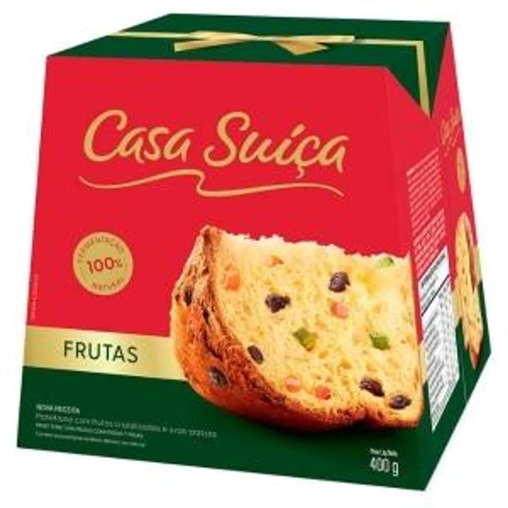 Panetone de Frutas Casa Suíça 400g