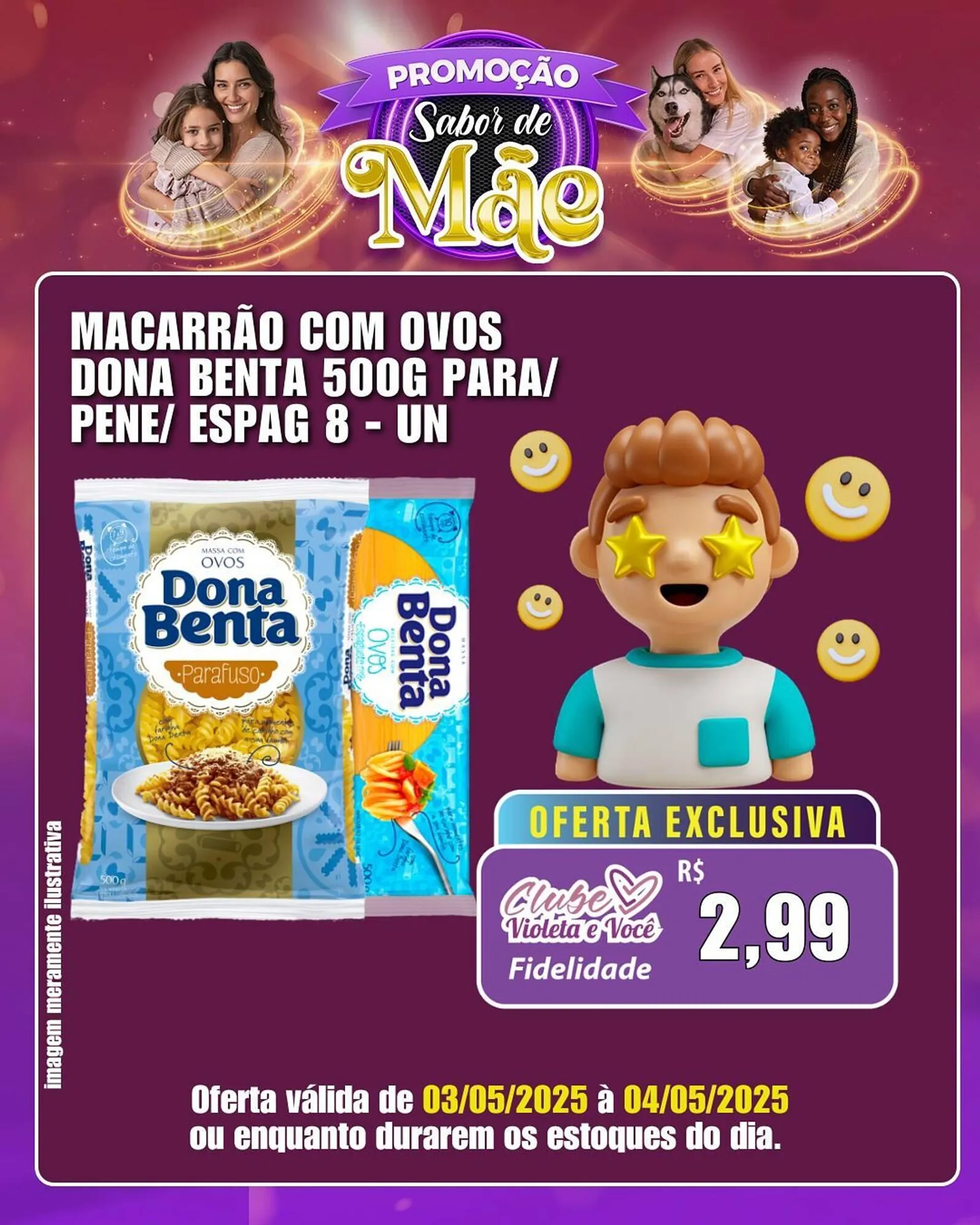 Encarte de Catálogo Violeta Supermercados 3 de maio até 4 de maio 2025 - Pagina 4