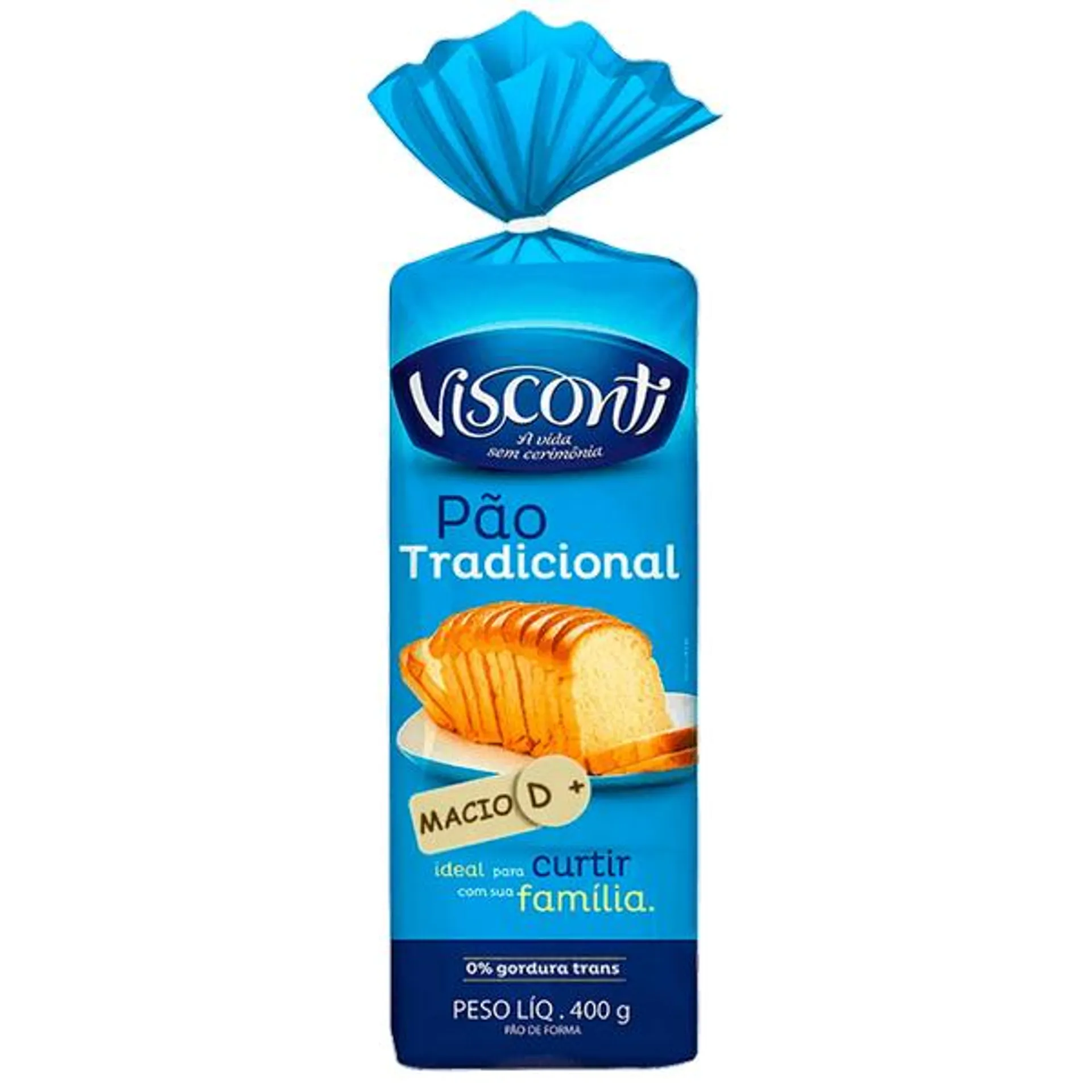 Pão de Forma Visconti Tradicional 400g