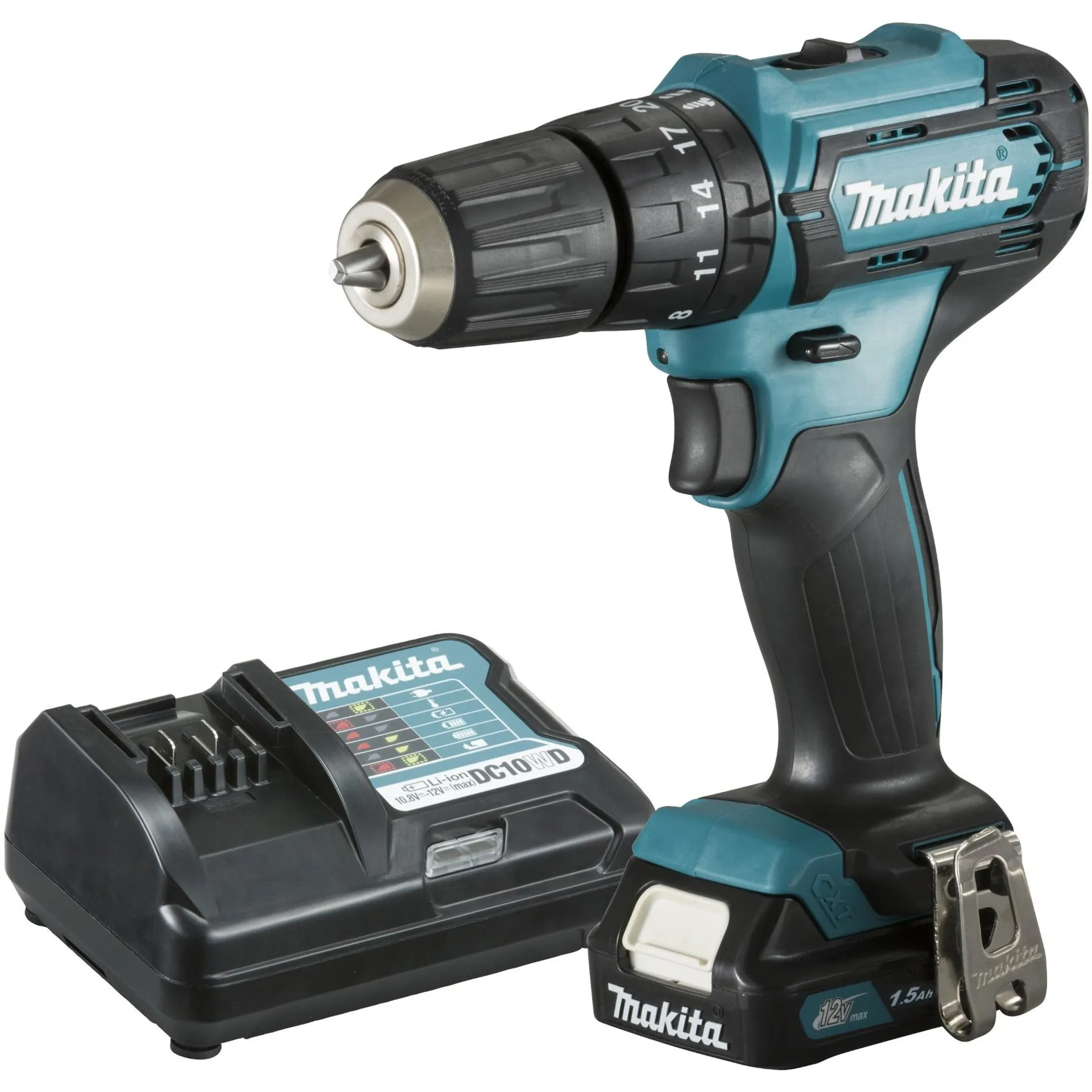 Furadeira e Parafusadeira de Impacto Makita a Bateria 12V Bivolt - Makita