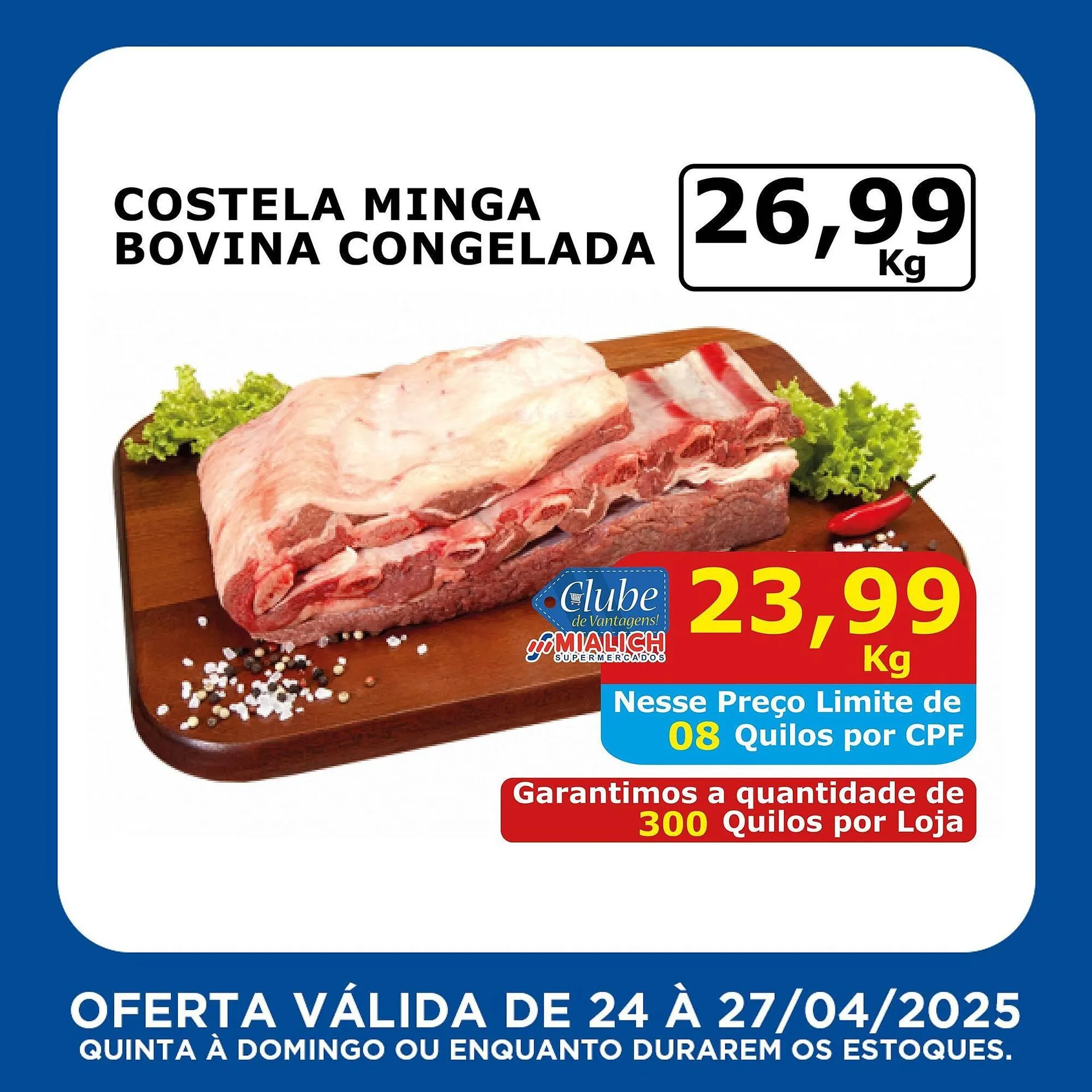 Encarte de Catálogo Mialich Supermercados 24 de abril até 27 de abril 2025 - Pagina 2