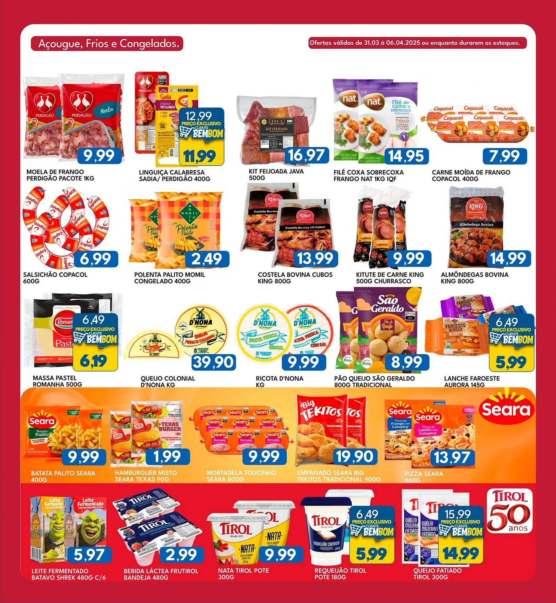 Encarte de Catálogo Rancho Bom Supermercados 31 de março até 6 de abril 2025 - Pagina 5