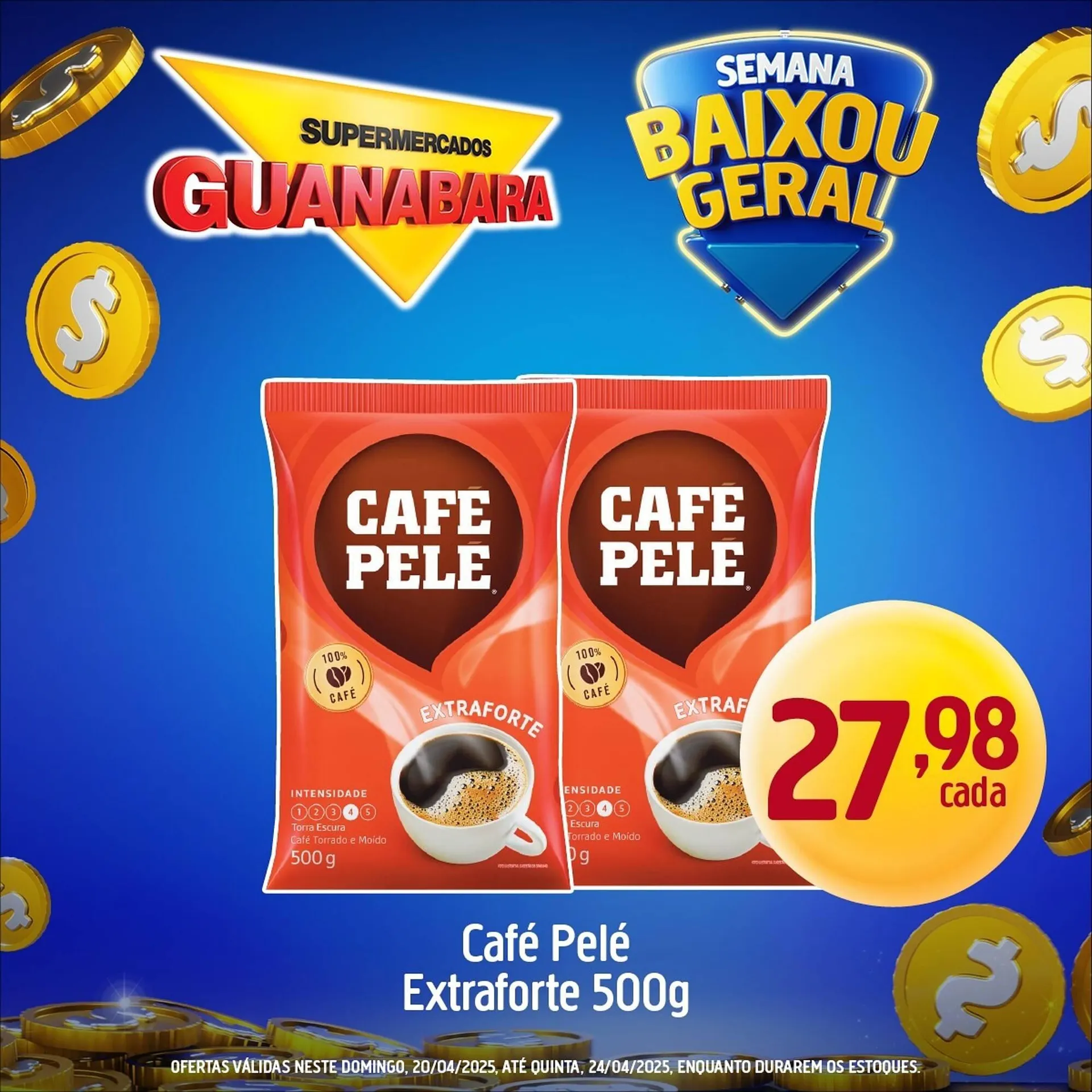 Encarte de Catálogo Supermercados Guanabara 21 de abril até 24 de abril 2025 - Pagina 4