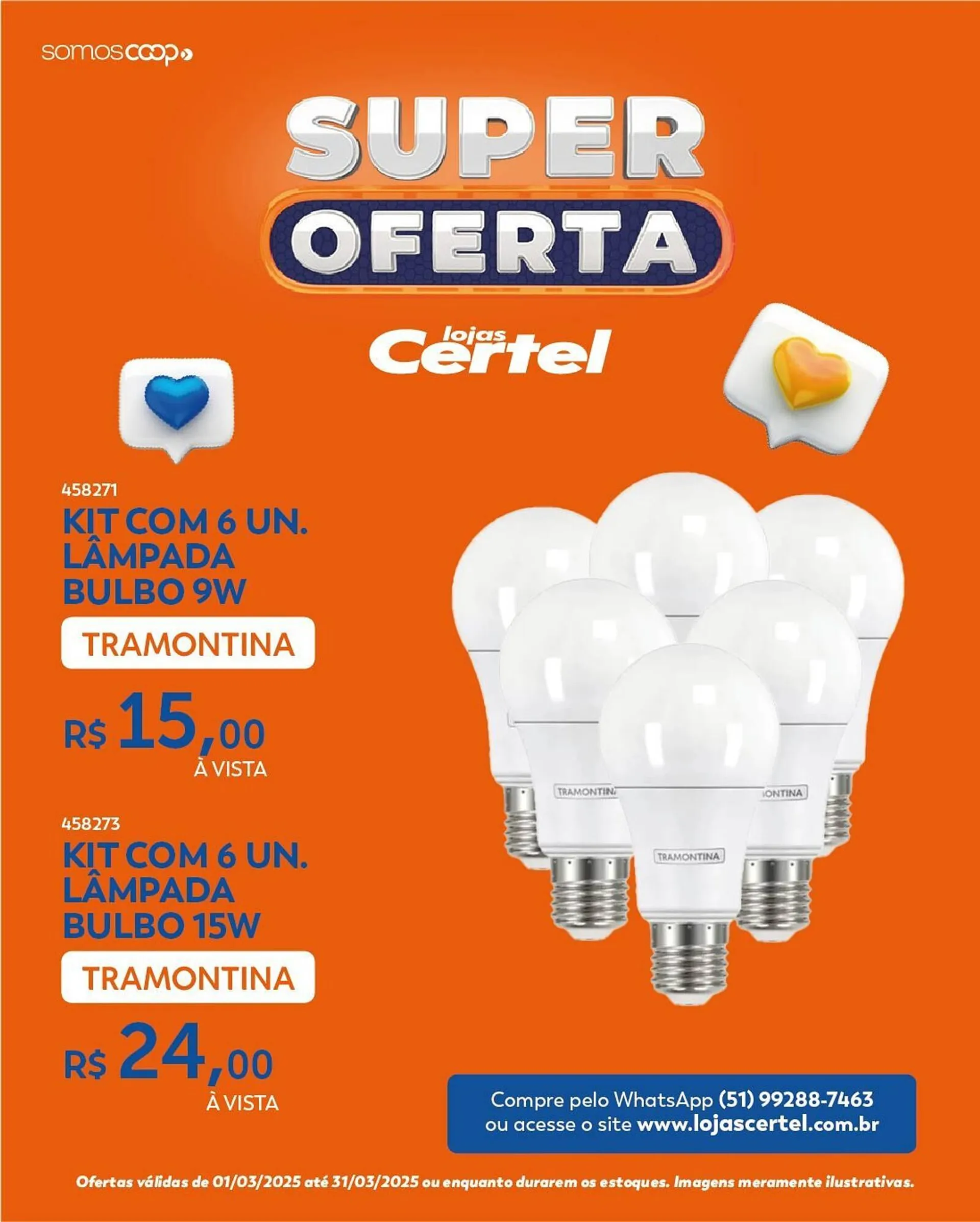 Encarte de Catálogo Lojas Certel 1 de março até 31 de março 2025 - Pagina 3