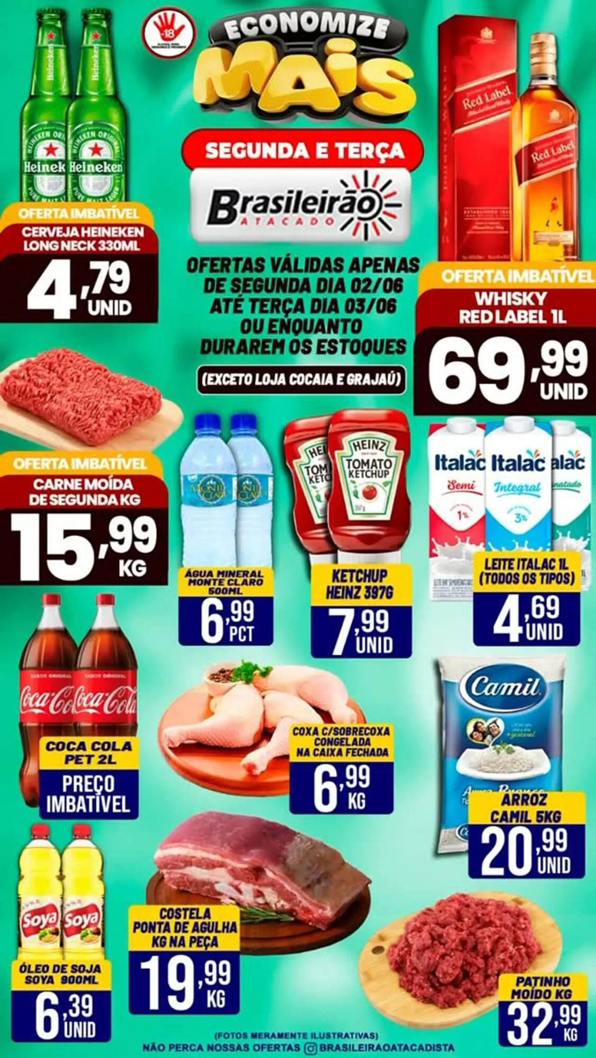 Encarte de Catálogo Brasileirão Atacado 2 de junho até 3 de junho 2025 - Pagina 1