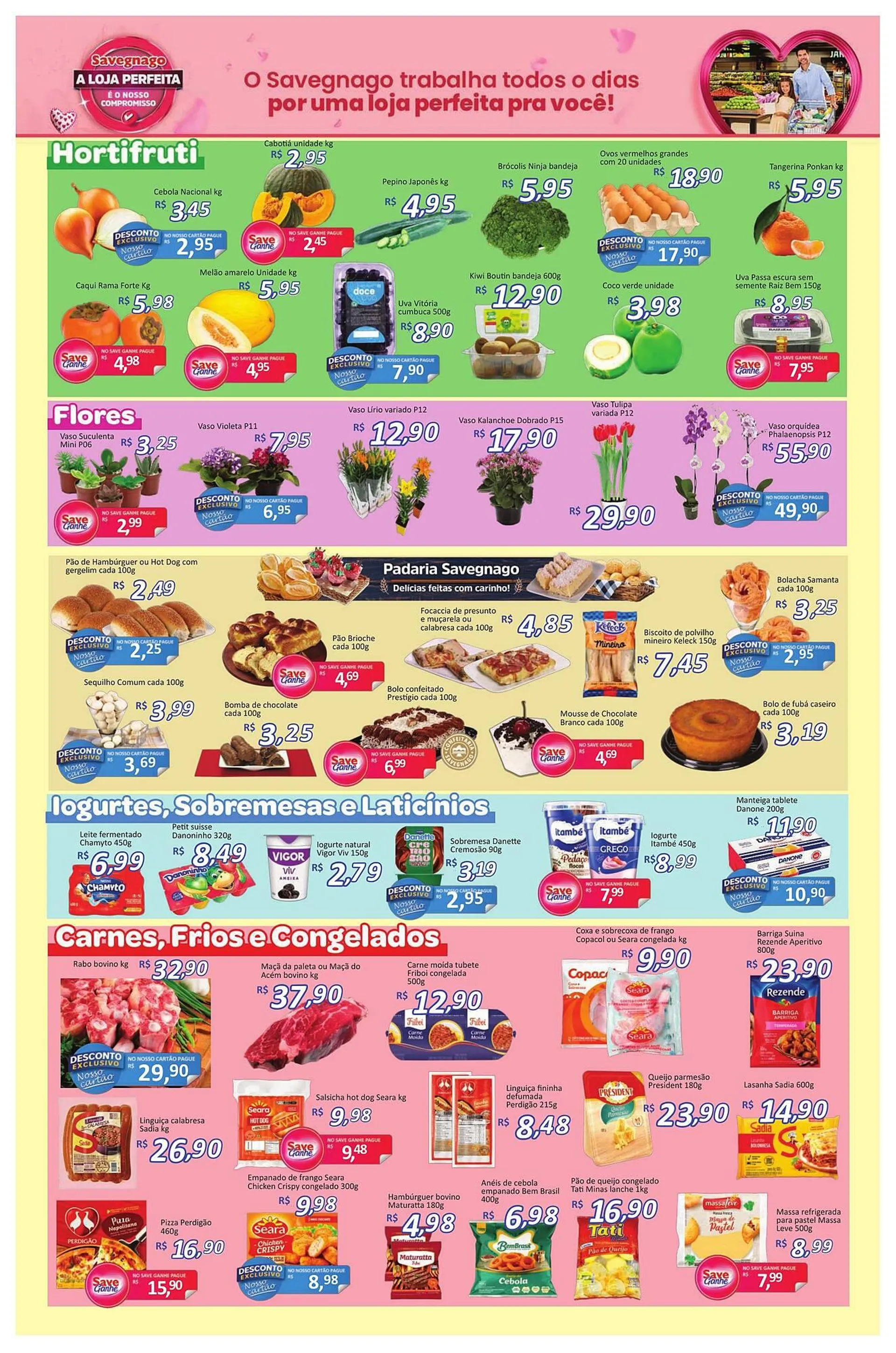 Encarte de Catálogo Supermercados Savegnago 1 de maio até 4 de maio 2025 - Pagina 2