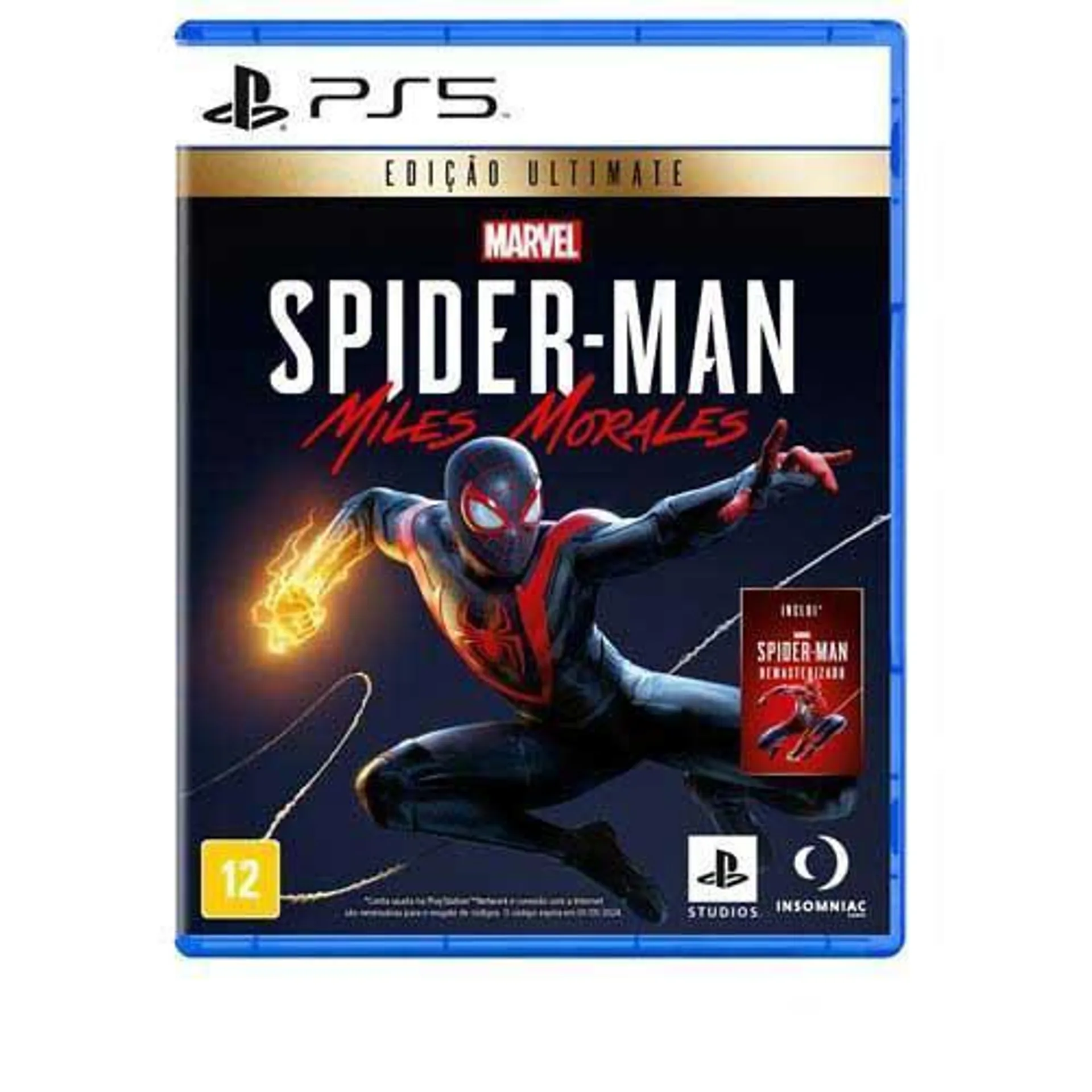 Jogo Marvel s Spider-Man: Miles Morales Edição Ultimate para PS5