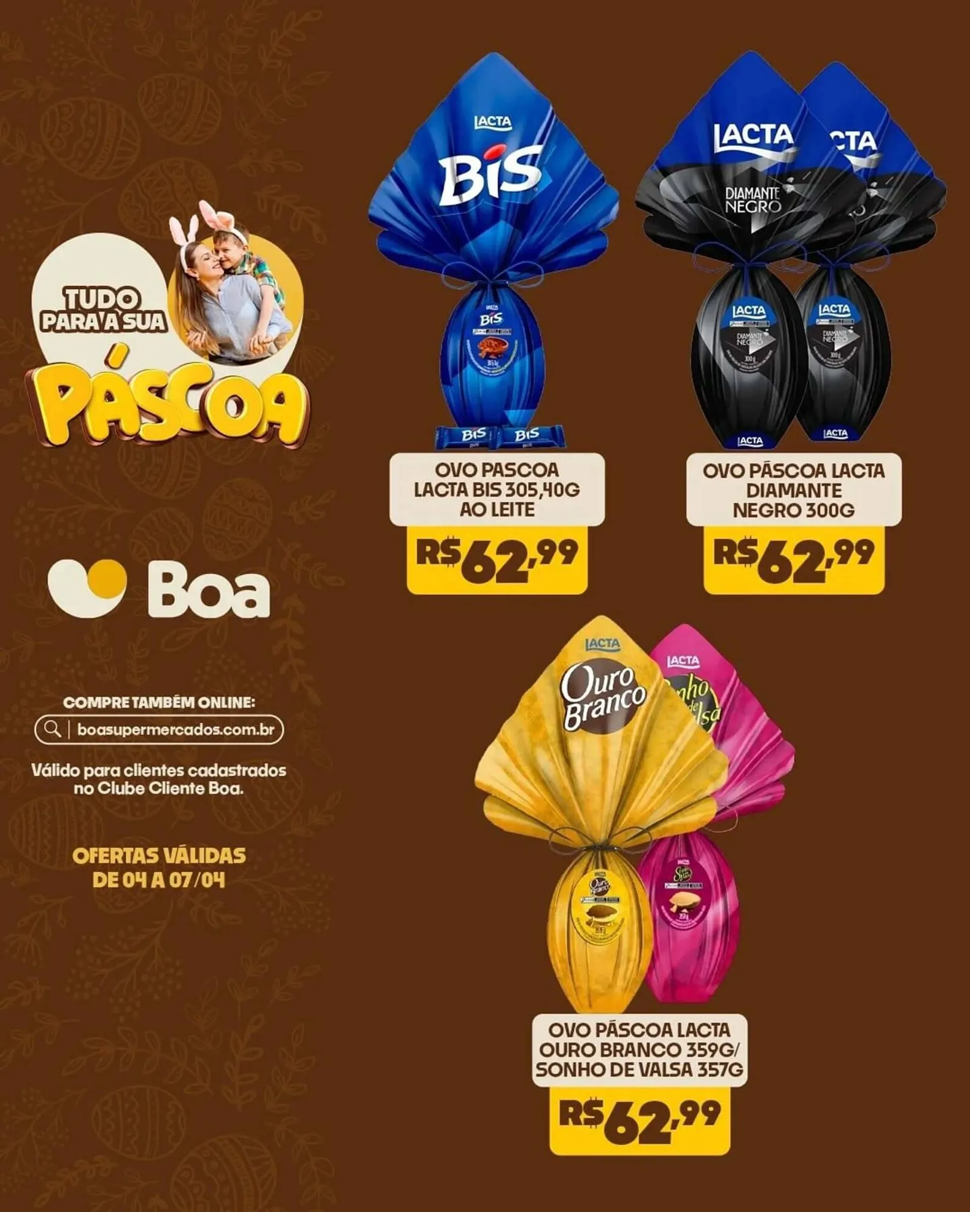Encarte de Catálogo Boa Supermercados 5 de abril até 7 de abril 2025 - Pagina 1