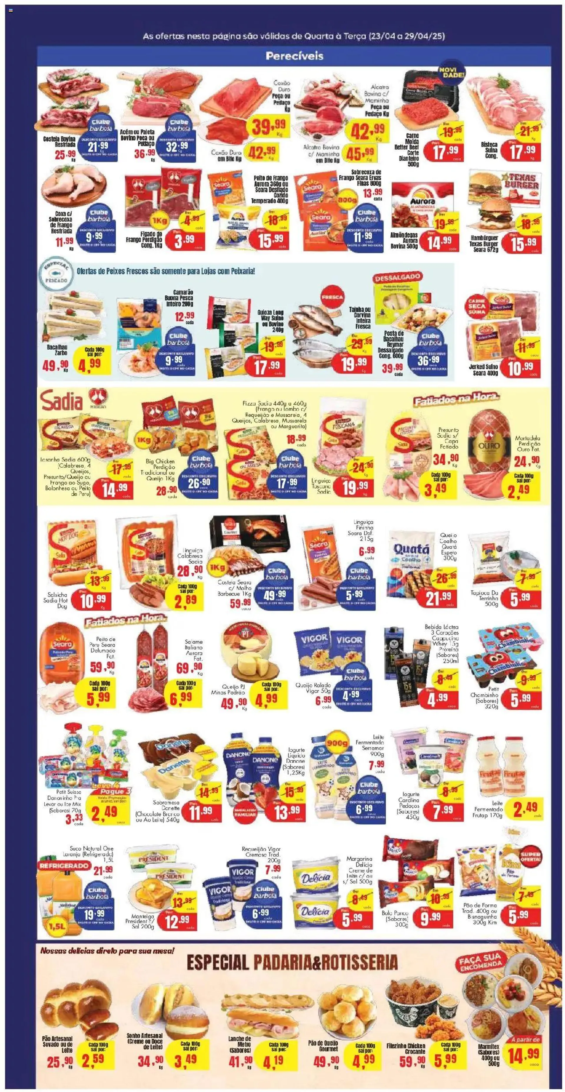 Encarte de Barbosa Supermercados - Ofertas Rede e Interior 23 de abril até 29 de abril 2025 - Pagina 2