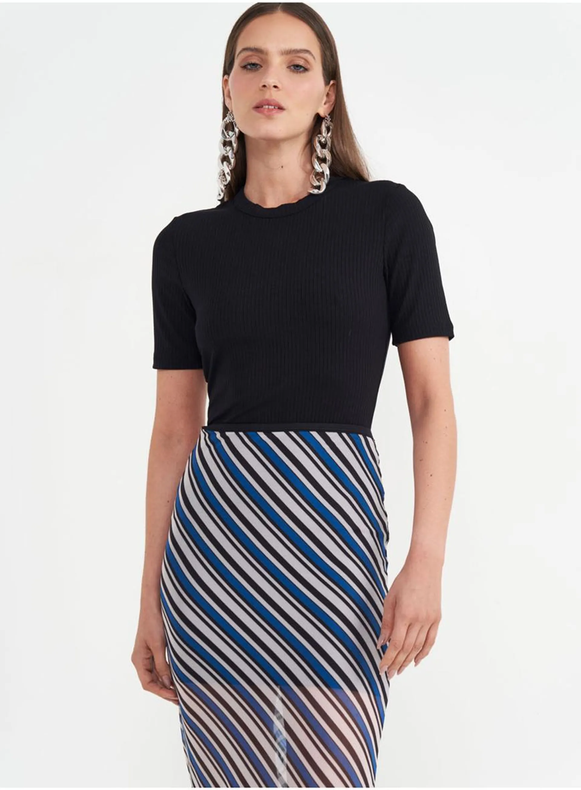 Blusa Slim Canelada