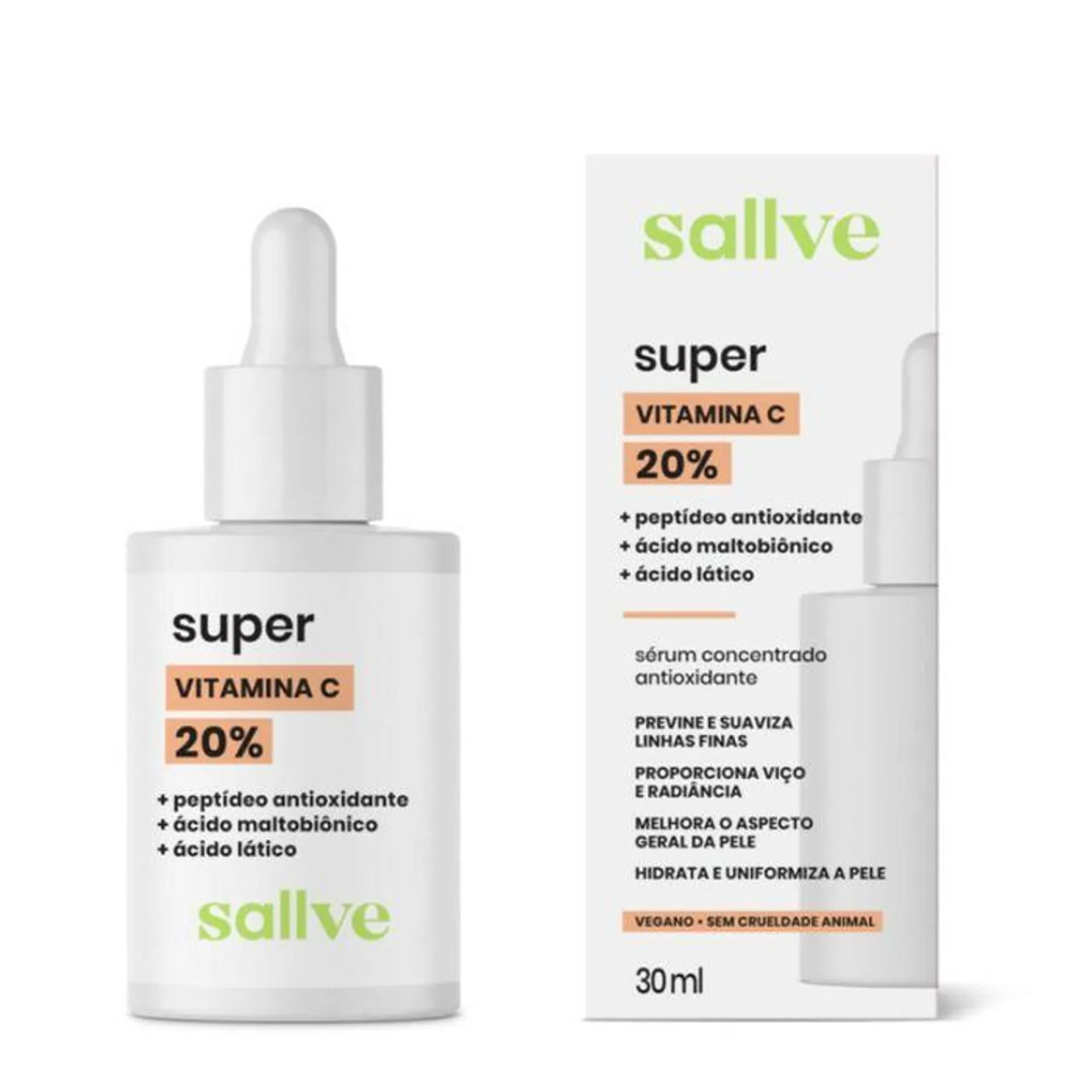 Sérum Vitamina C 20% Sallve 30ml