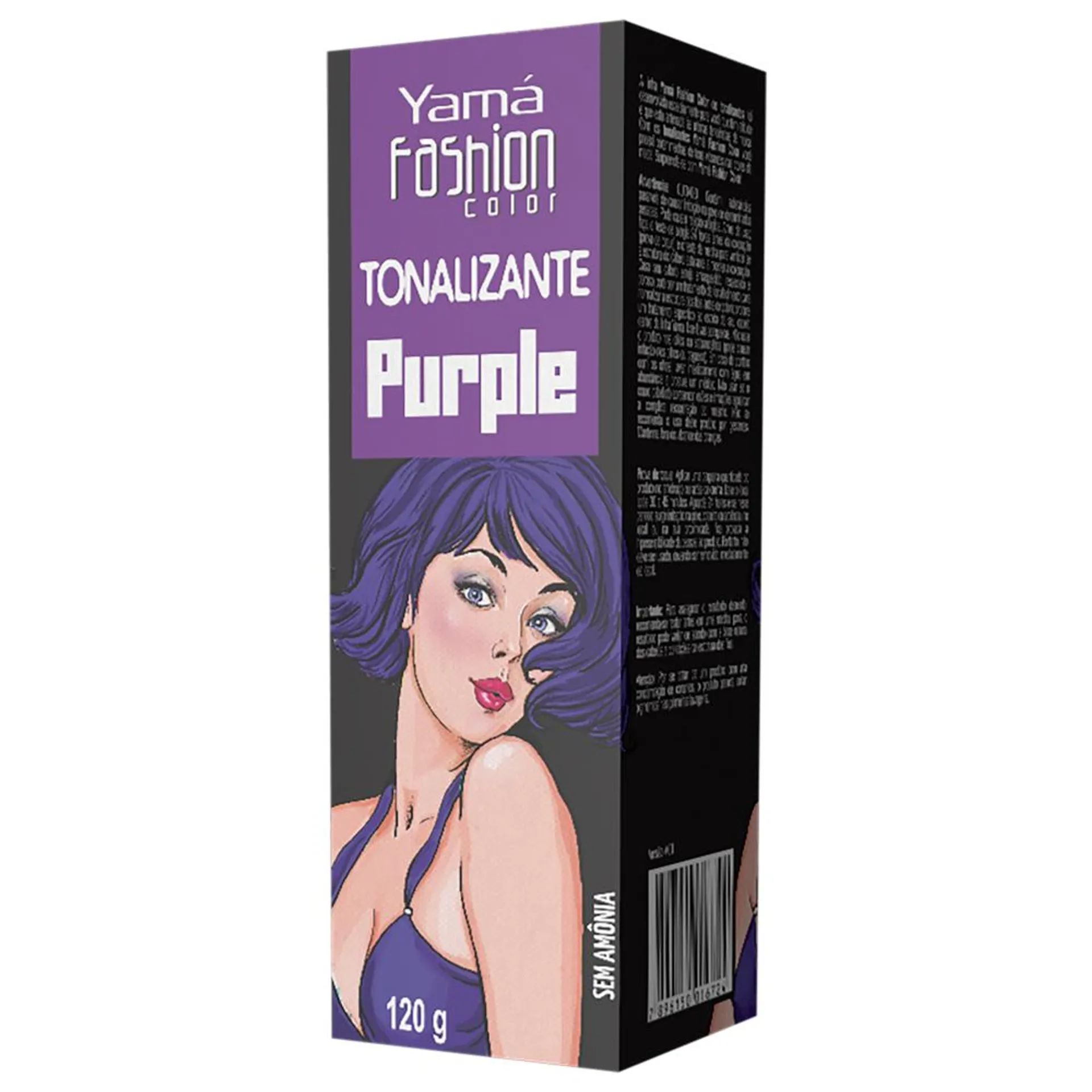 Tonalizante Yama Fashion Color Purple 120g