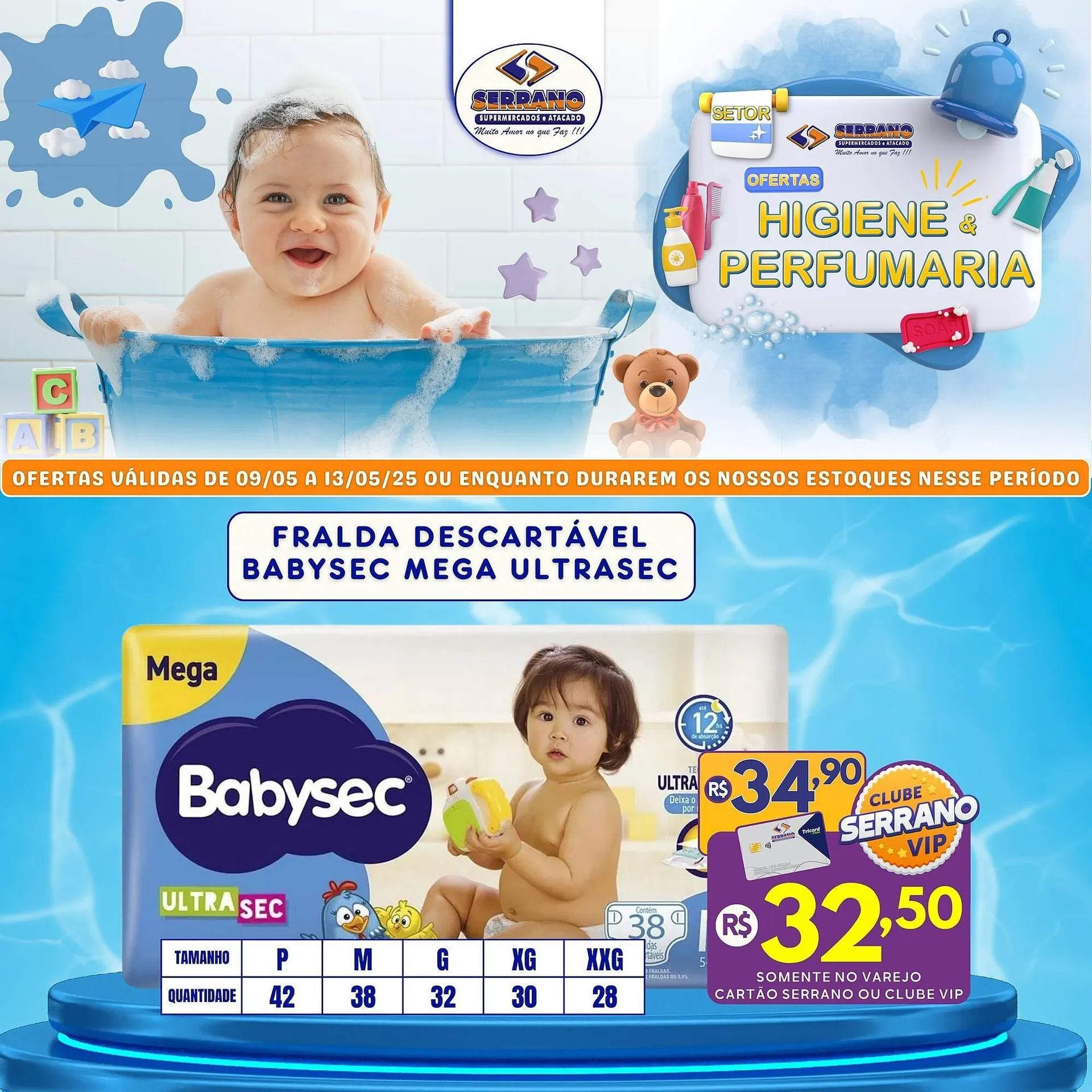 Encarte de Catálogo Serrano Supermercado 12 de maio até 13 de maio 2025 - Pagina 2