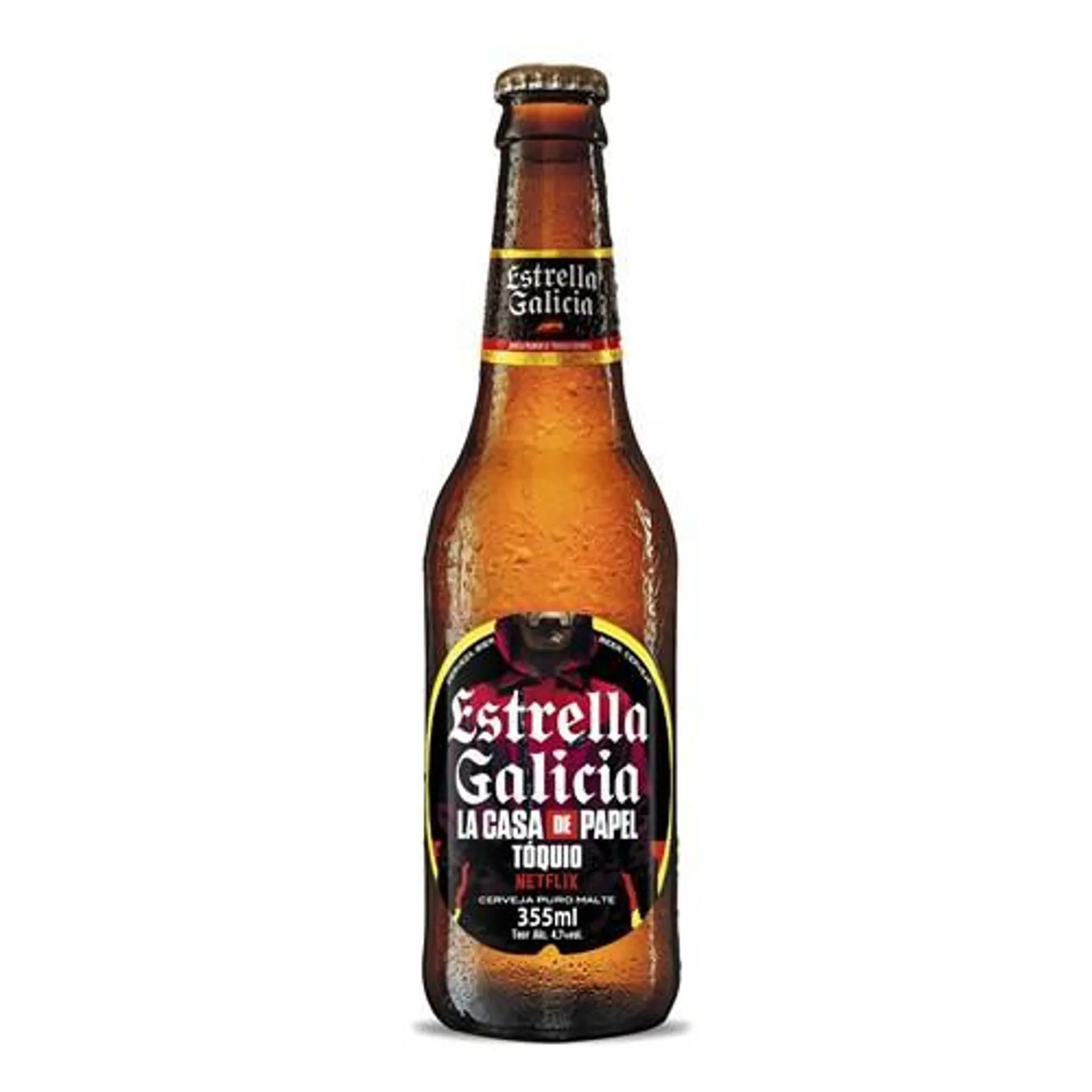 Cerveja Estrella Galicia Puro Malte Long Neck 355ml