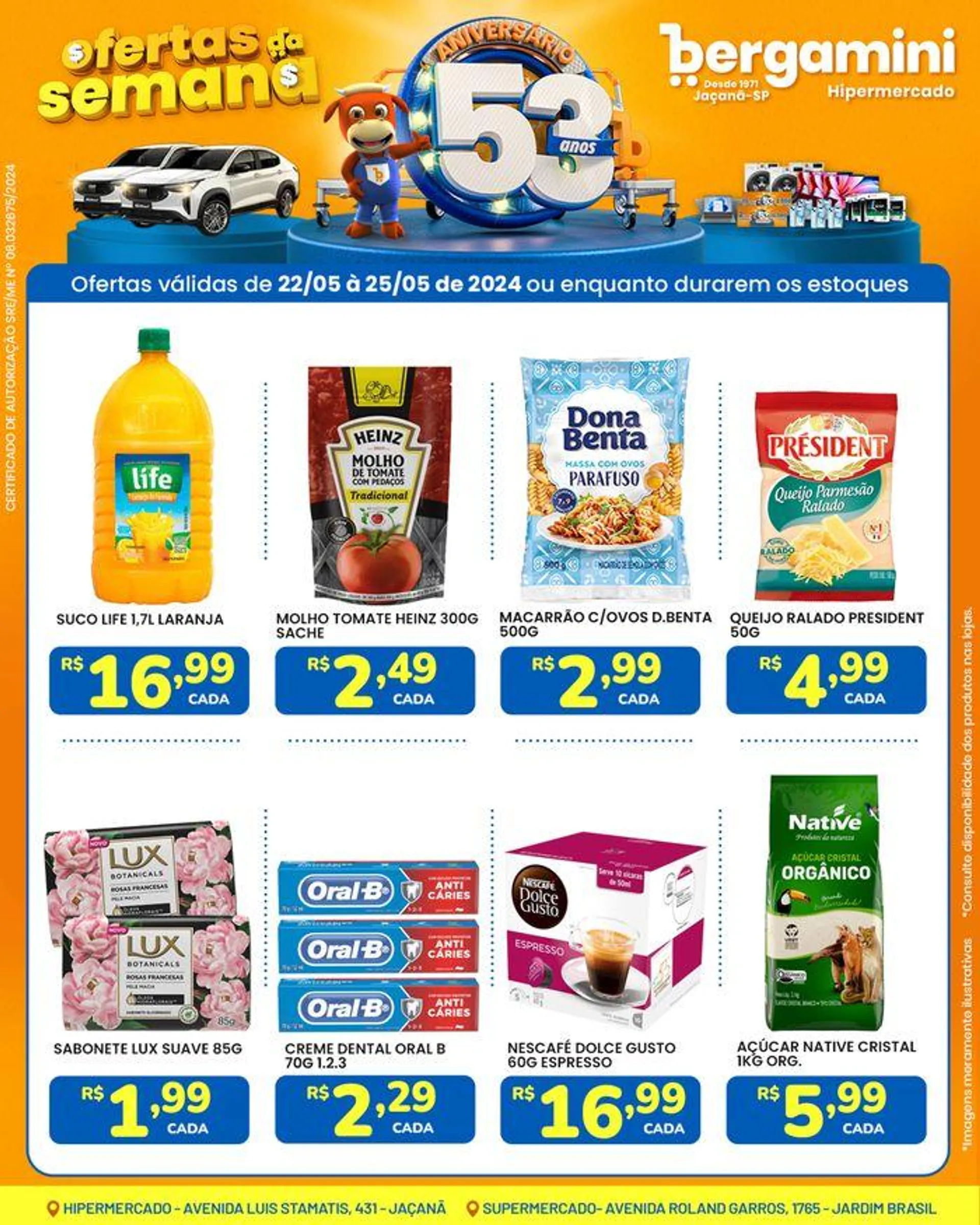 Encarte de Ofertas Supermercado Bergamini 23 de maio até 25 de maio 2024 - Pagina 4