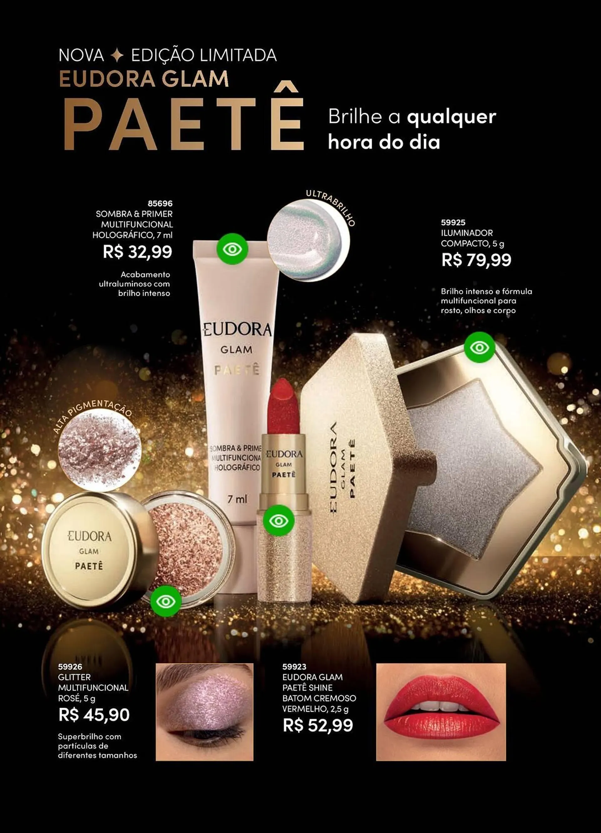Encarte de Catálogo Eudora 2 de abril até 2 de maio 2025 - Pagina 19