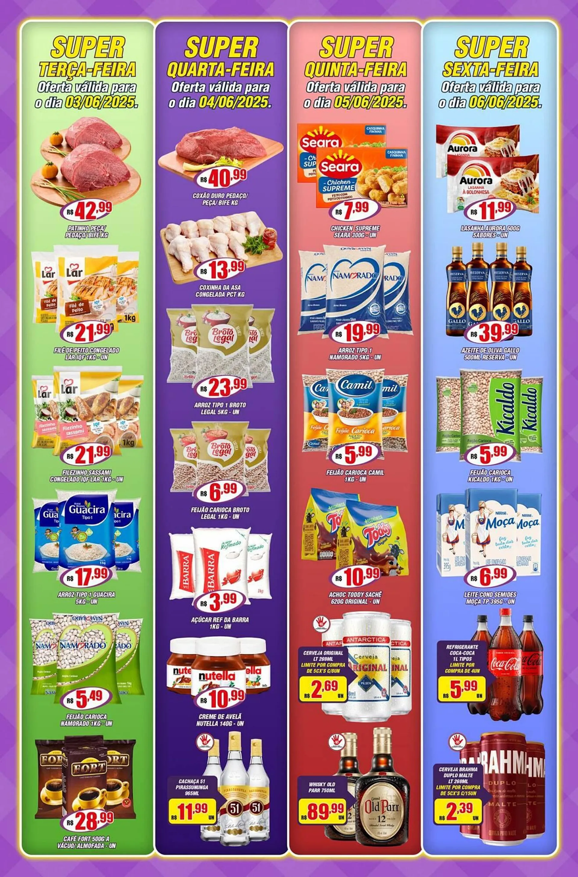 Encarte de Catálogo Violeta Supermercados 3 de junho até 6 de junho 2025 - Pagina 2