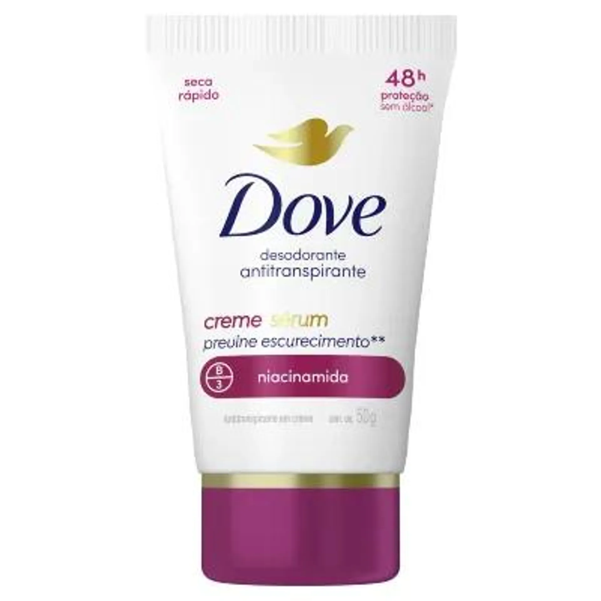 Desodorante Dove Creme Sérum Previne Escurecimento 50g