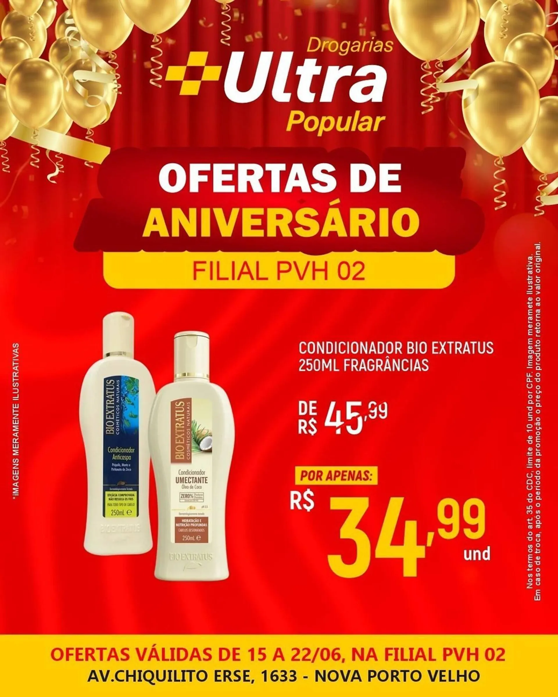 Encarte de Catálogo Drogarias Ultra Popular 15 de junho até 22 de junho 2025 - Pagina 1