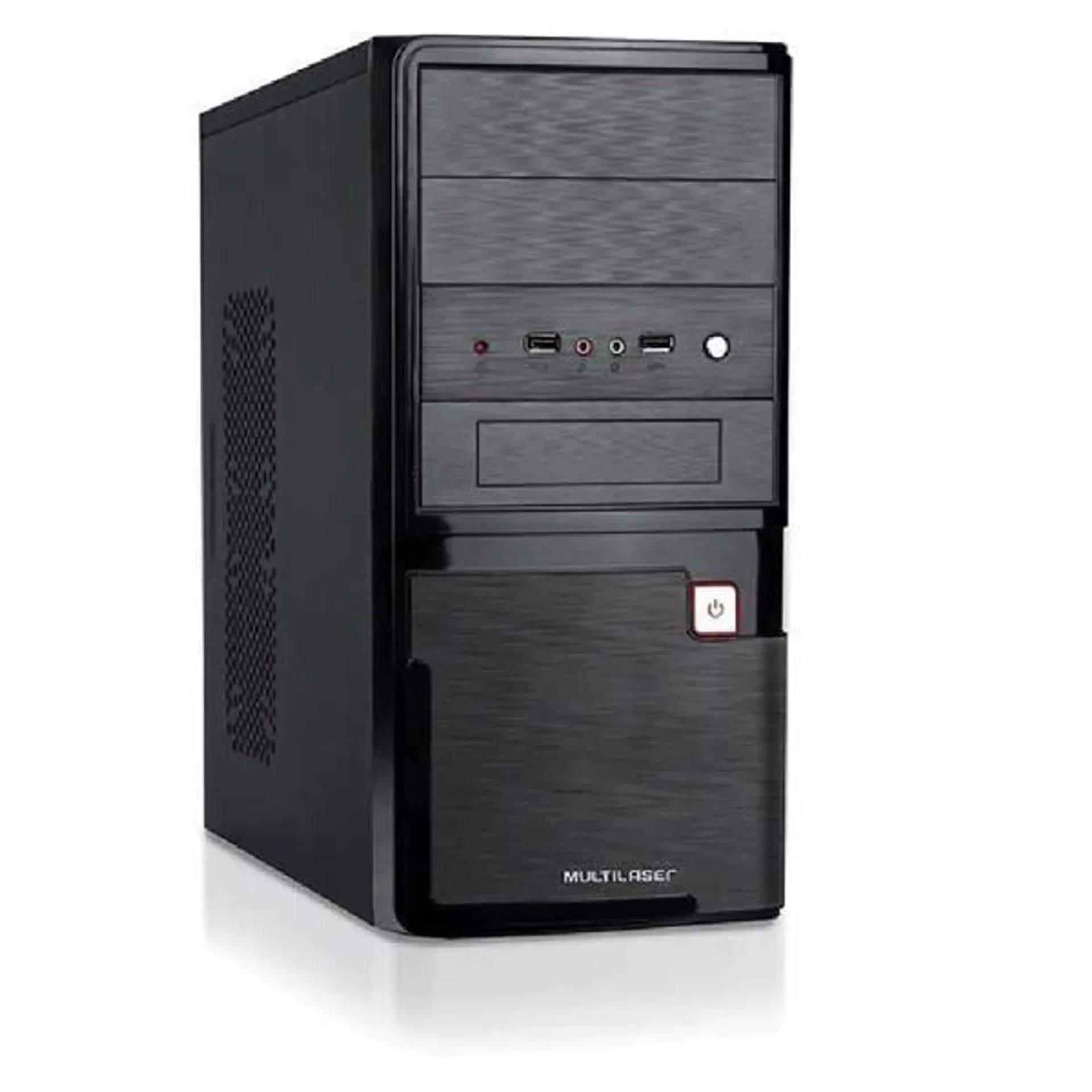 Gabinete Micro ATX Multilaser GA145 com fonte 200W Bivolt chaveada