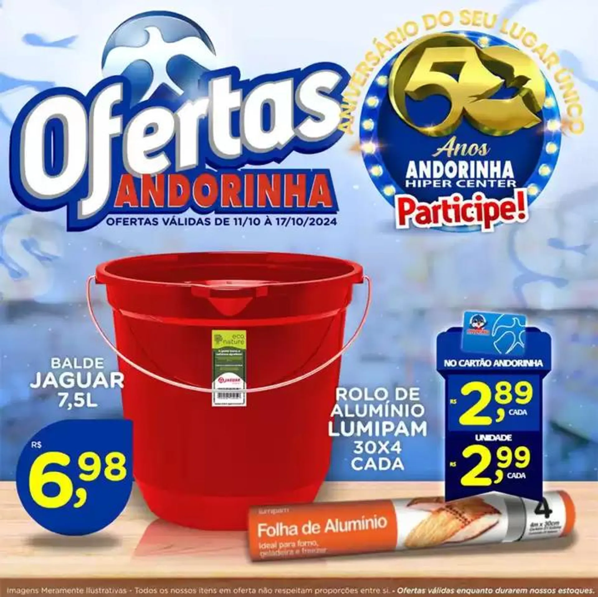 Encarte de Andorinha Hipermercado OFERTAS 11 de outubro até 17 de outubro 2024 - Pagina 56