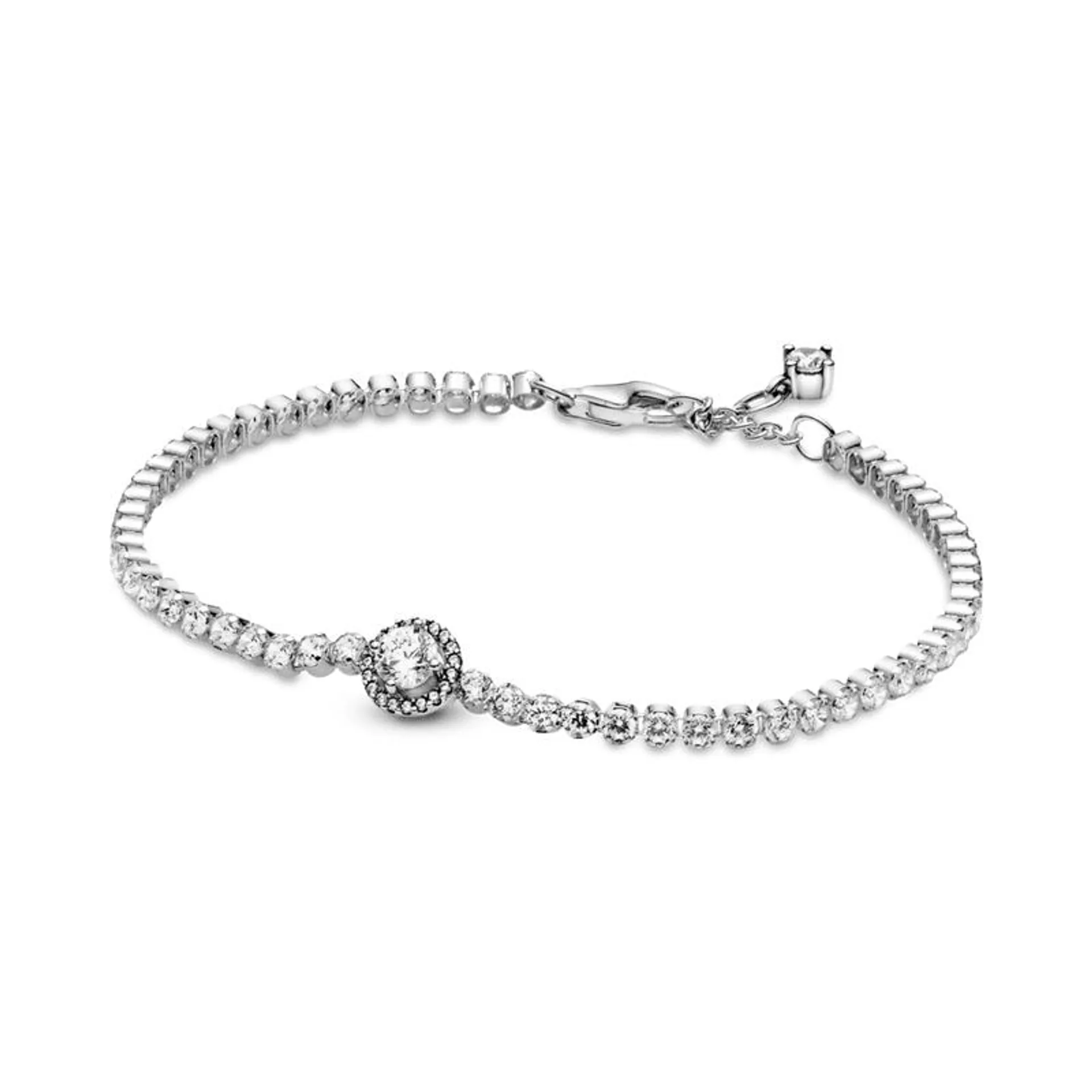 Bracelete Riviera Halo Brilhante