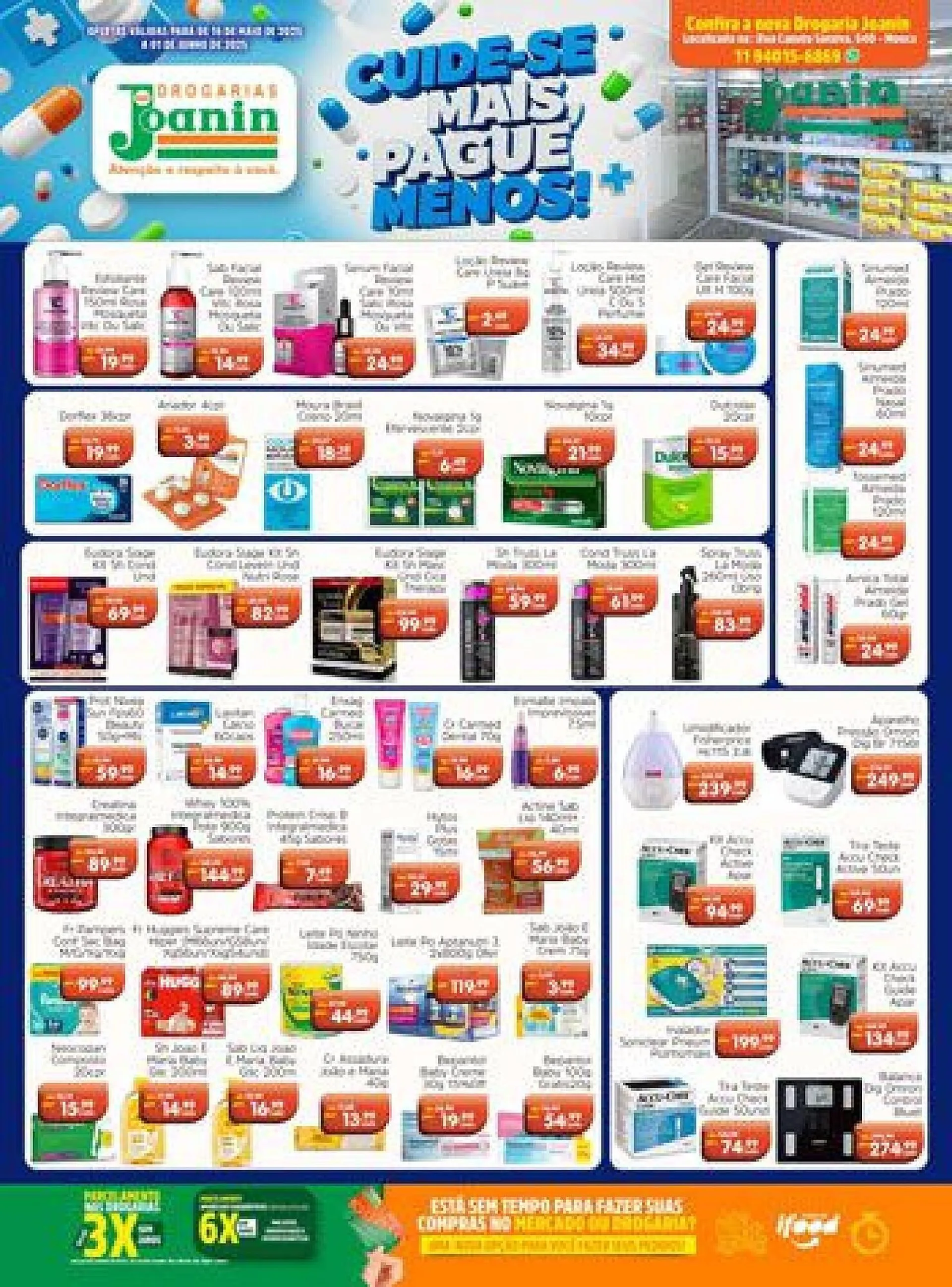 Encarte de Catálogo Supermercados Joanin 16 de maio até 1 de junho 2025 - Pagina 1