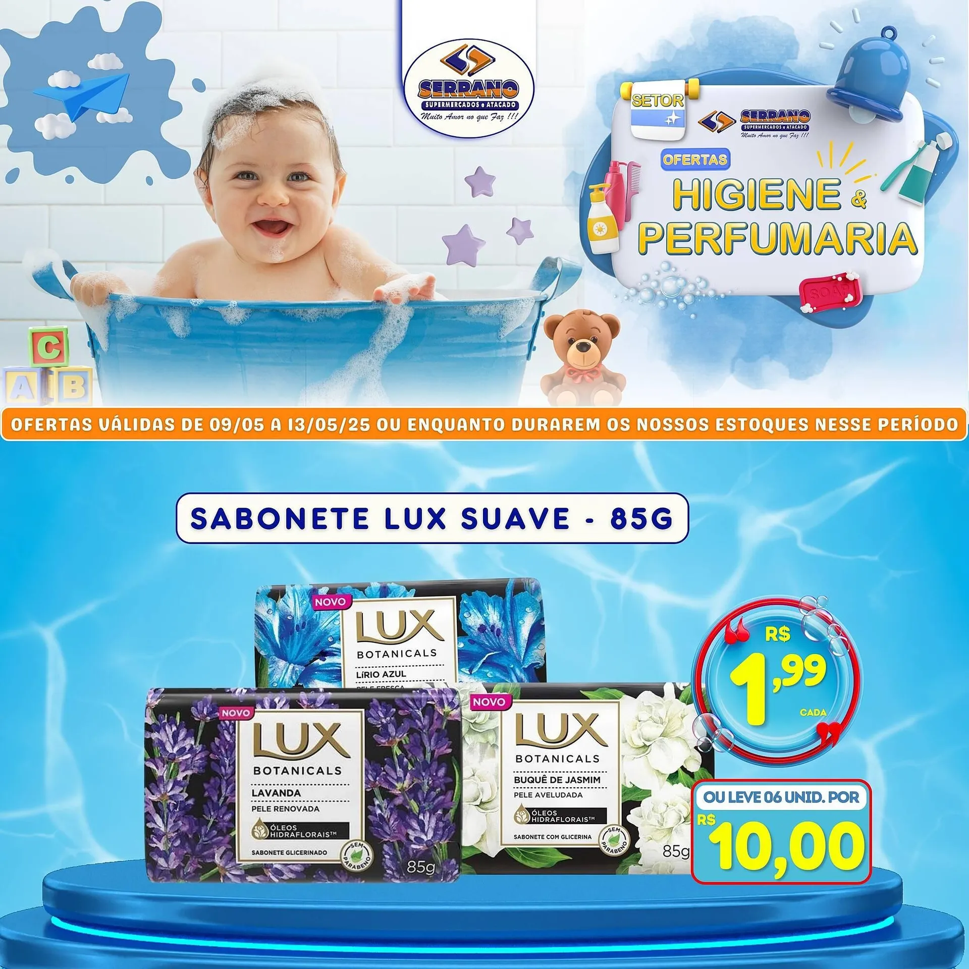 Encarte de Catálogo Serrano Supermercado 12 de maio até 13 de maio 2025 - Pagina 1