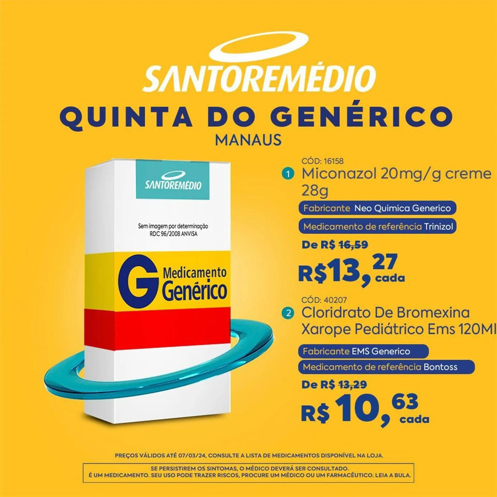 Encarte de Catálogo Drogarias Santo Remédio 7 de março até 7 de março 2024 - Pagina 3