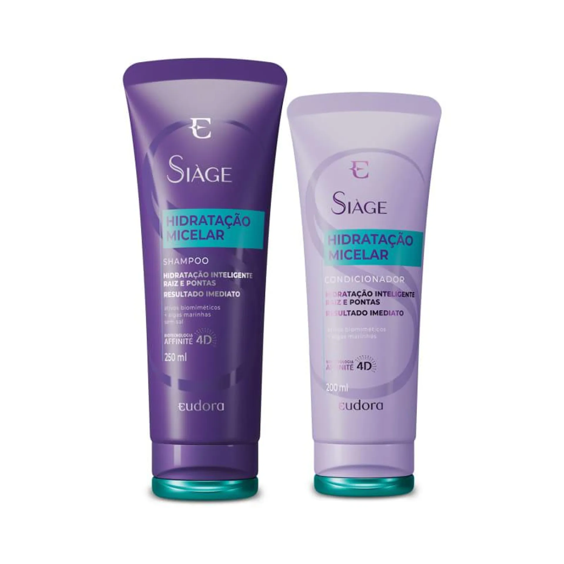 Combo Siàge Hidratação Micelar: Shampoo 250ml + Condicionador 200ml