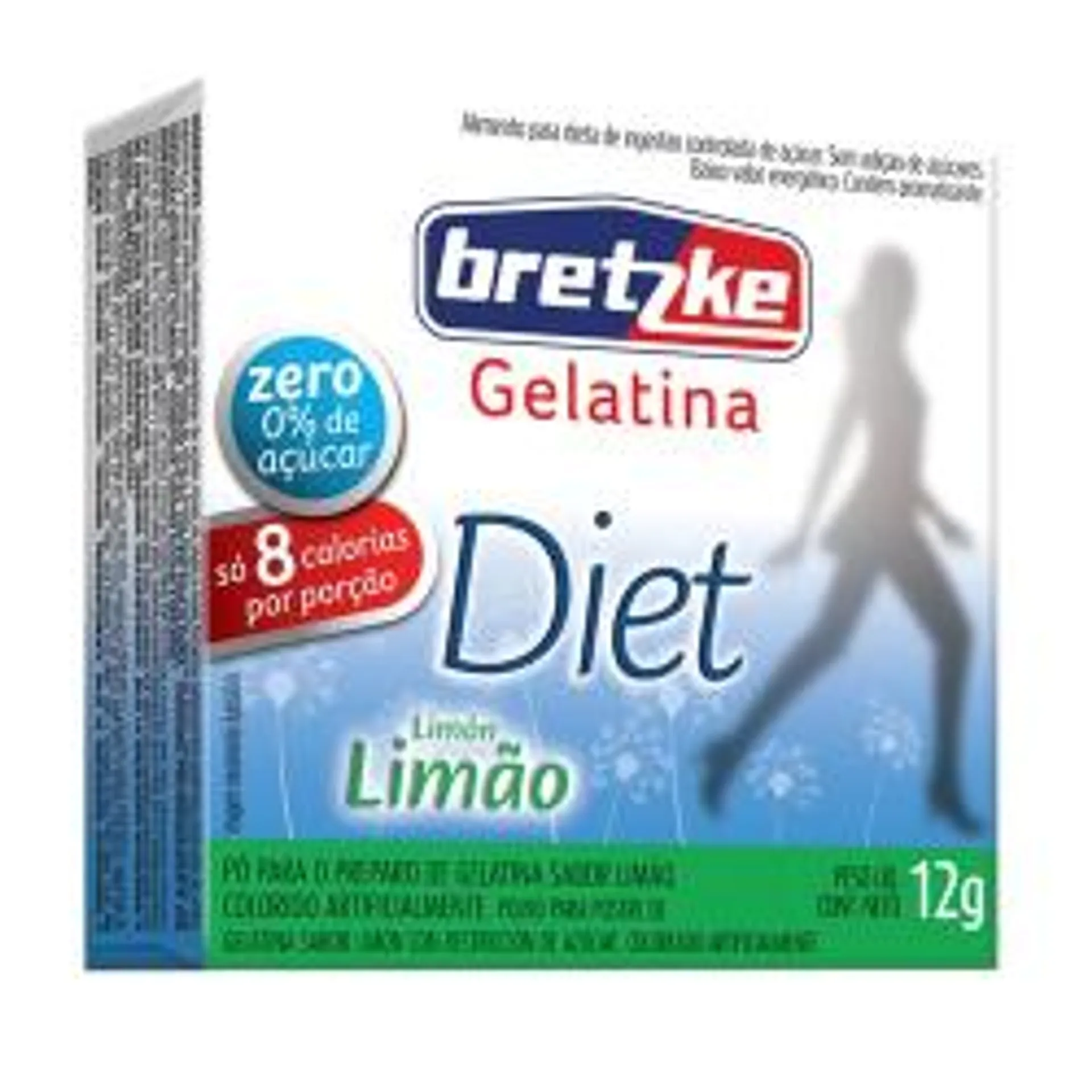 Gelatina Bretzker Diet Limao