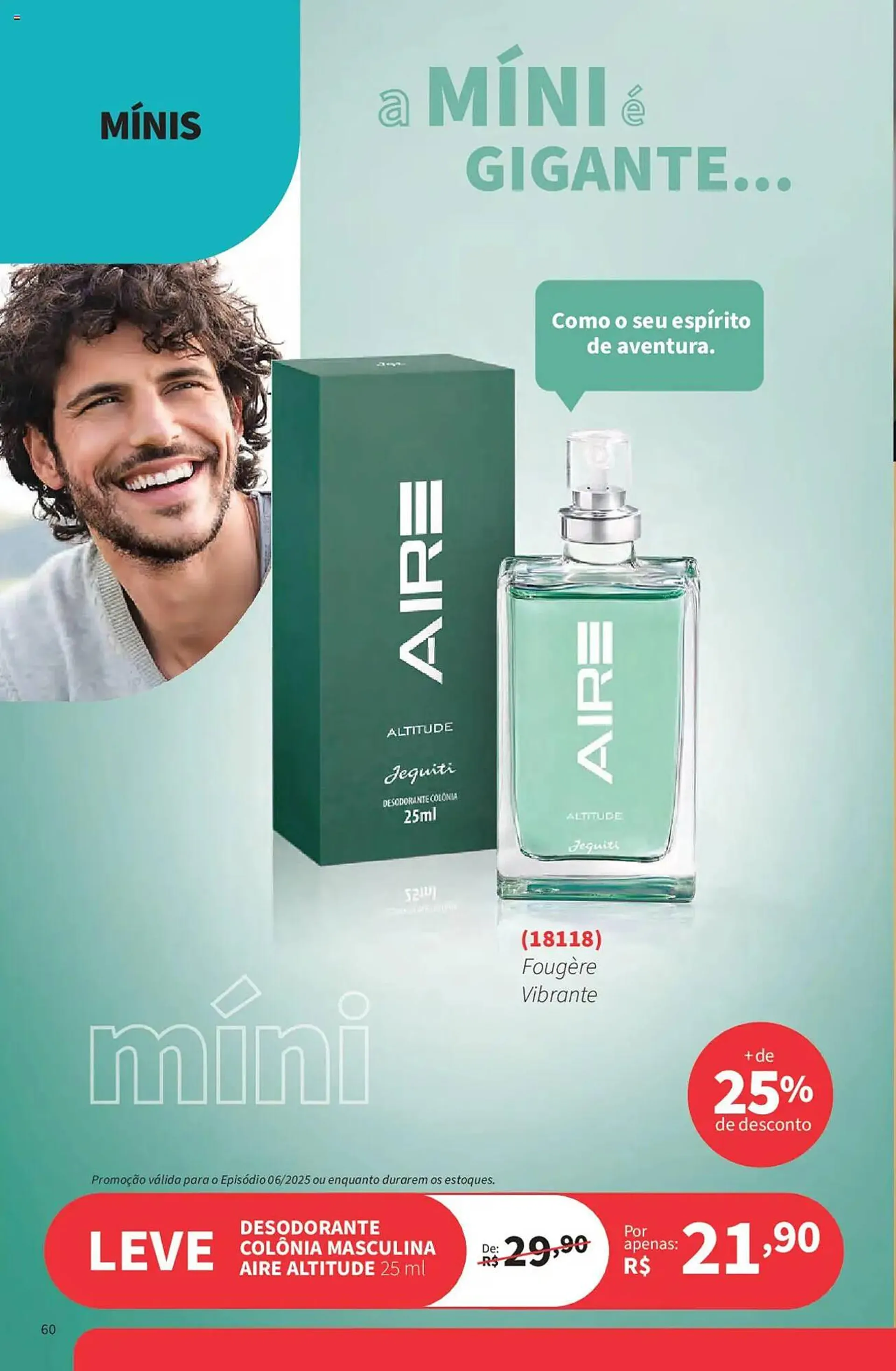 Encarte de Catálogo Jequiti 21 de abril até 16 de maio 2025 - Pagina 60