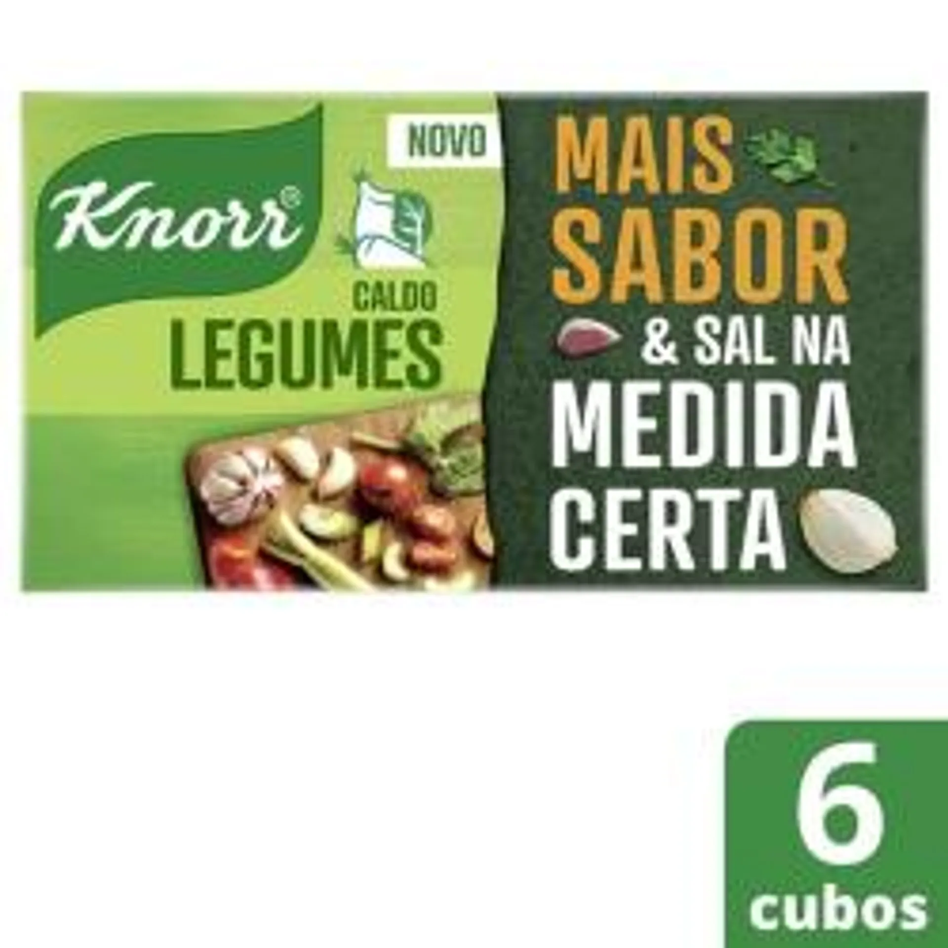 Caldo Knorr Legumes 6 Cubos