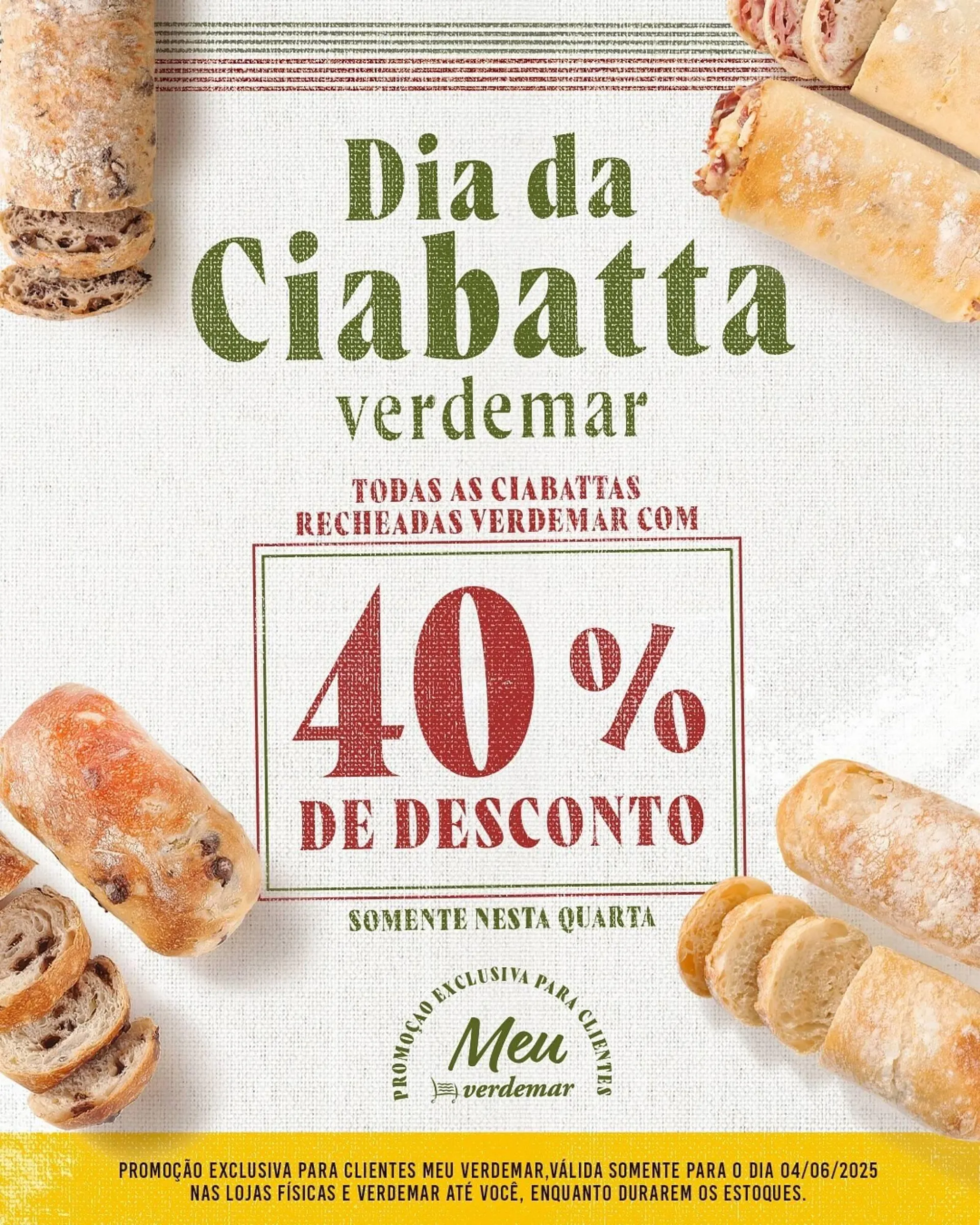 Encarte de Catálogo Verdemar Supermercado 4 de junho até 5 de junho 2025 - Pagina 1