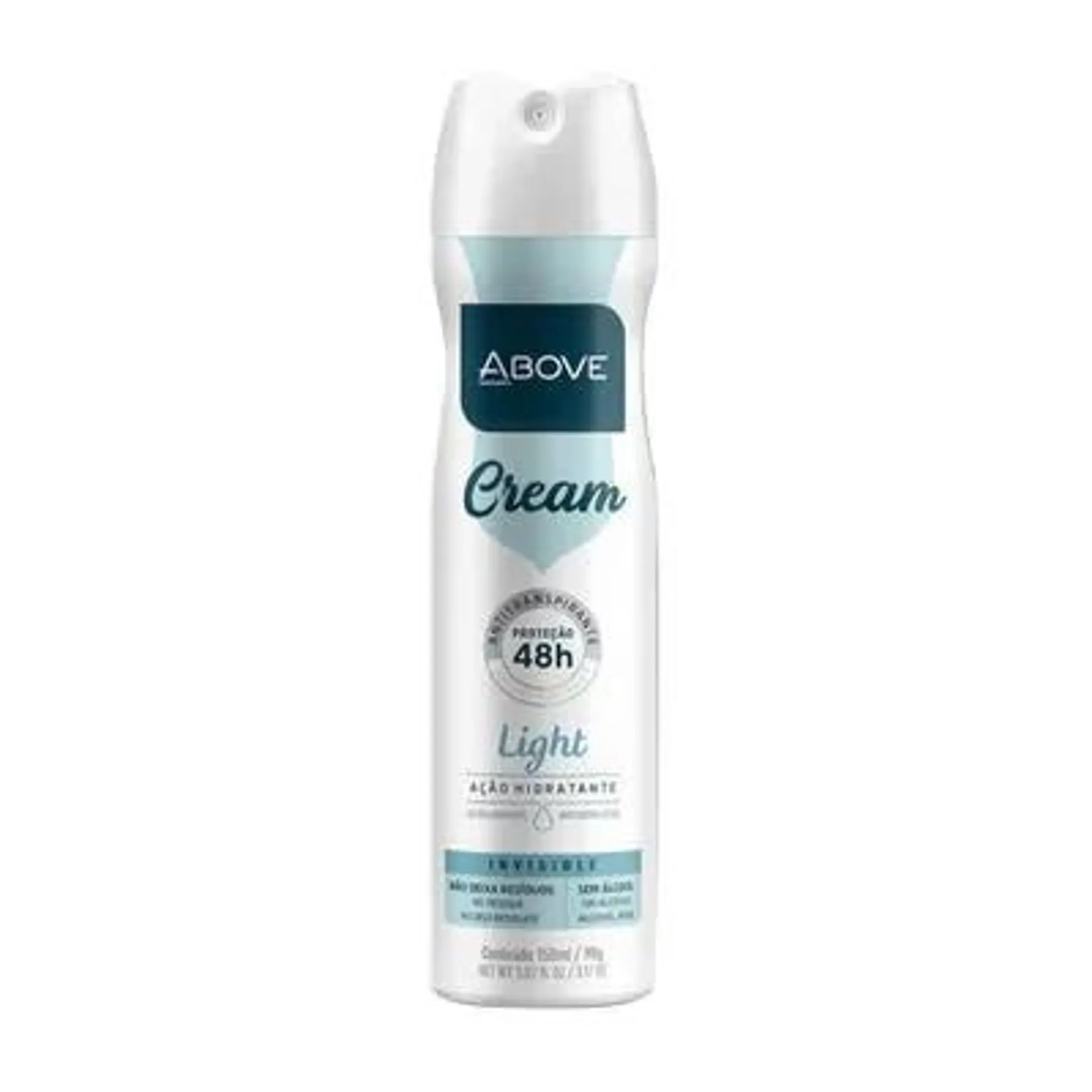 Desodorante Aerosol Above Cream Light 150ml