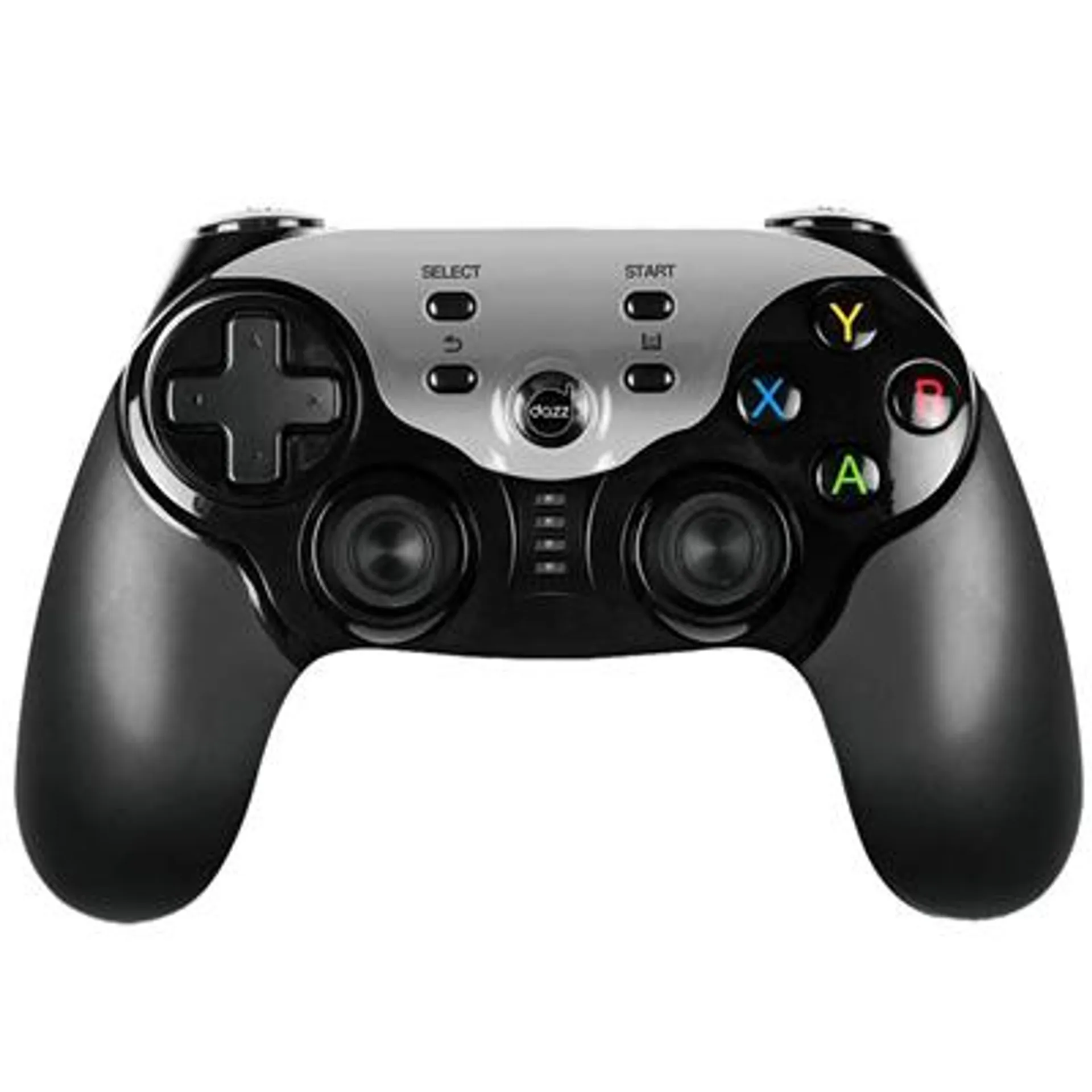 Controle Dazz Cyborg Dual Shock, Design Ergonômico, Conexão USB, 16 botões, Compatível com PS3, PC, Android - 62000058