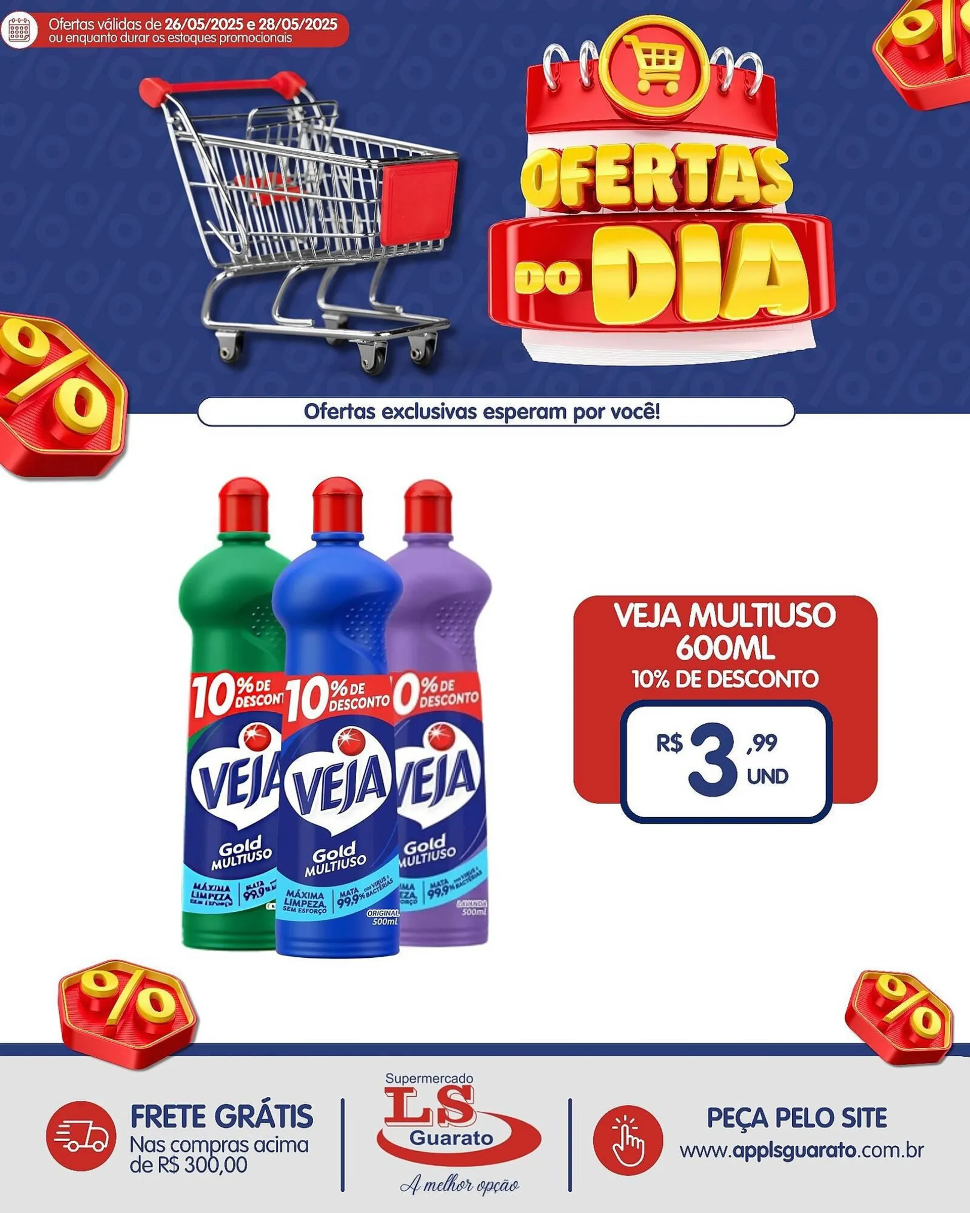 Encarte de Catálogo Supermercado LS Guarato 27 de maio até 28 de maio 2025 - Pagina 3