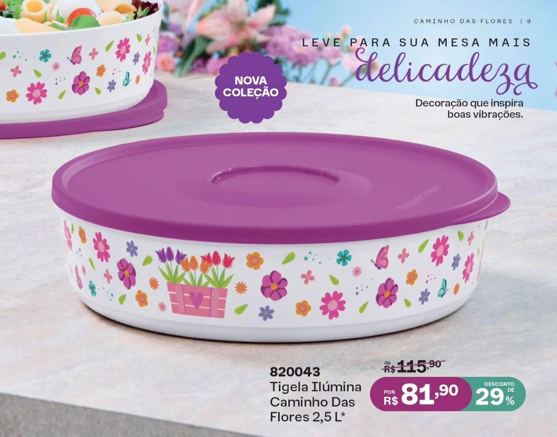 Encarte de Catálogo Tupperware 1 de outubro até 31 de outubro 2024 - Pagina 8