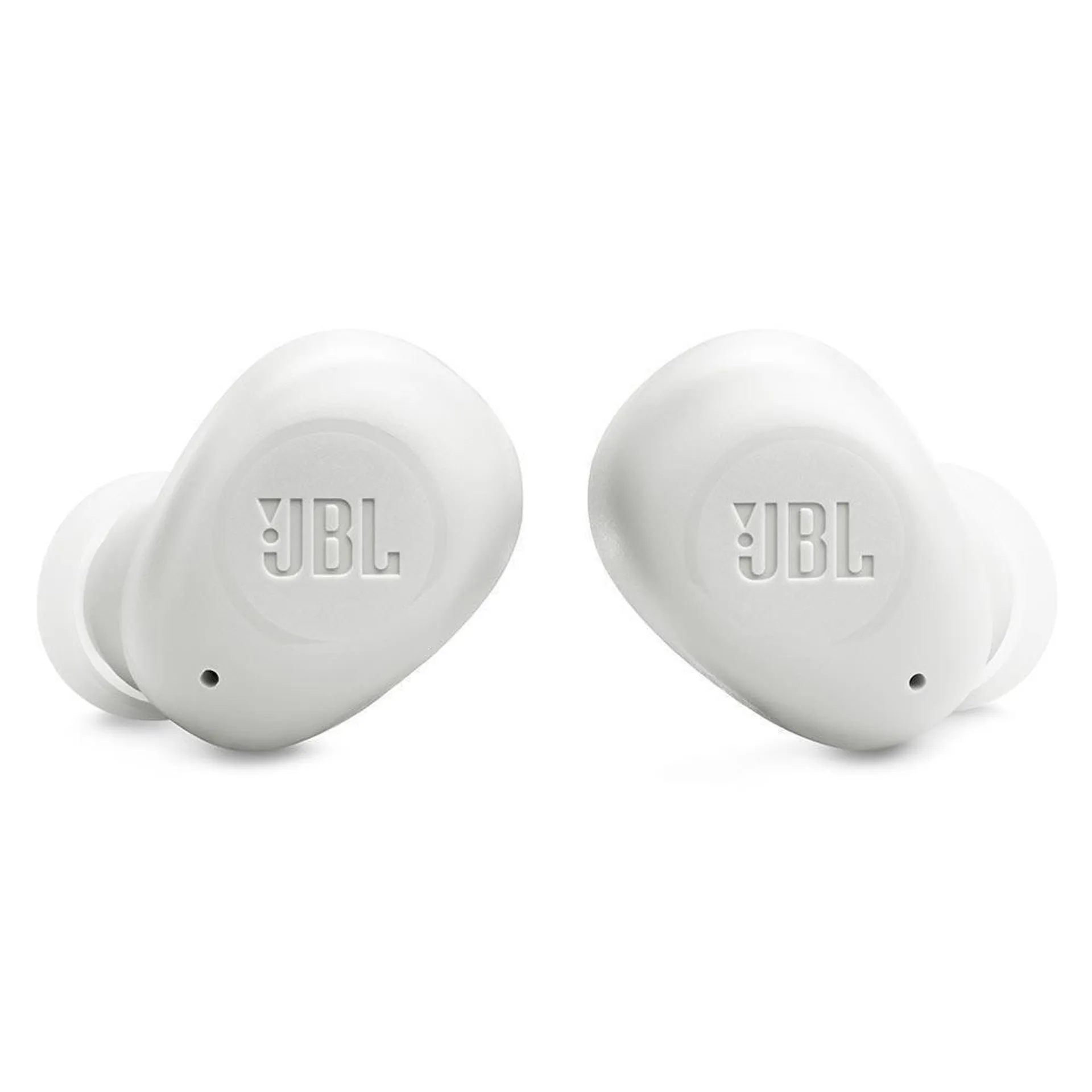 Fone De Ouvido Bluetooth JBL Wavebuds Intra TWS Branco Até 32h De Bateria, IP54, com Microfone