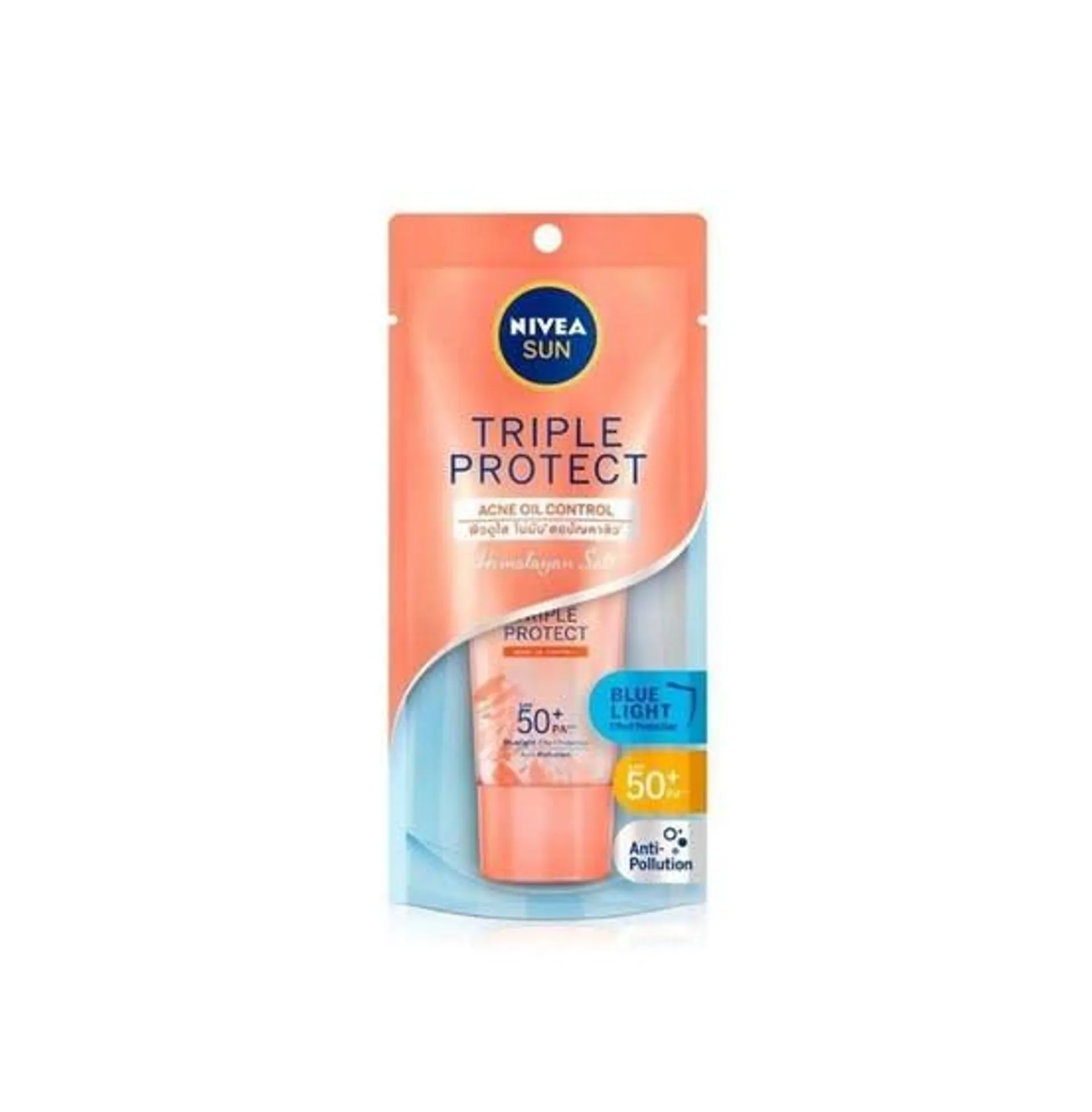 Protetor Solar Facial Nivea Sun Triple Protect Antiacne Fps50 40ml