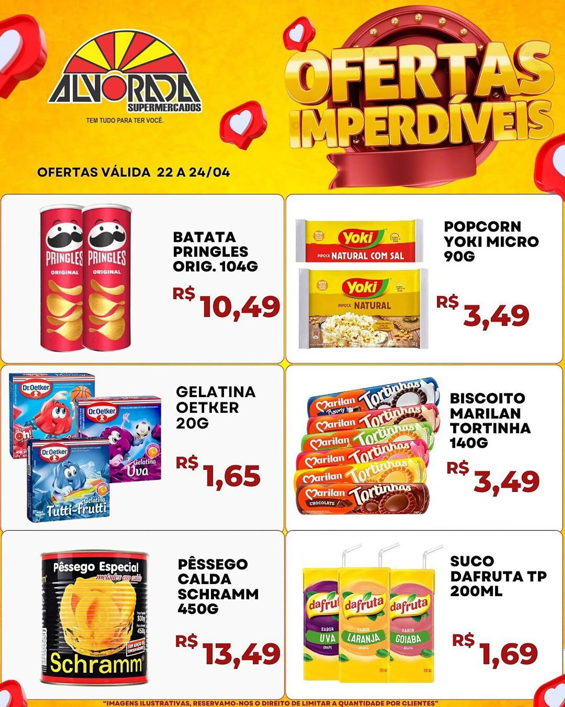 Encarte de Catálogo Alvorada Supermercados 22 de abril até 24 de abril 2025 - Pagina 2
