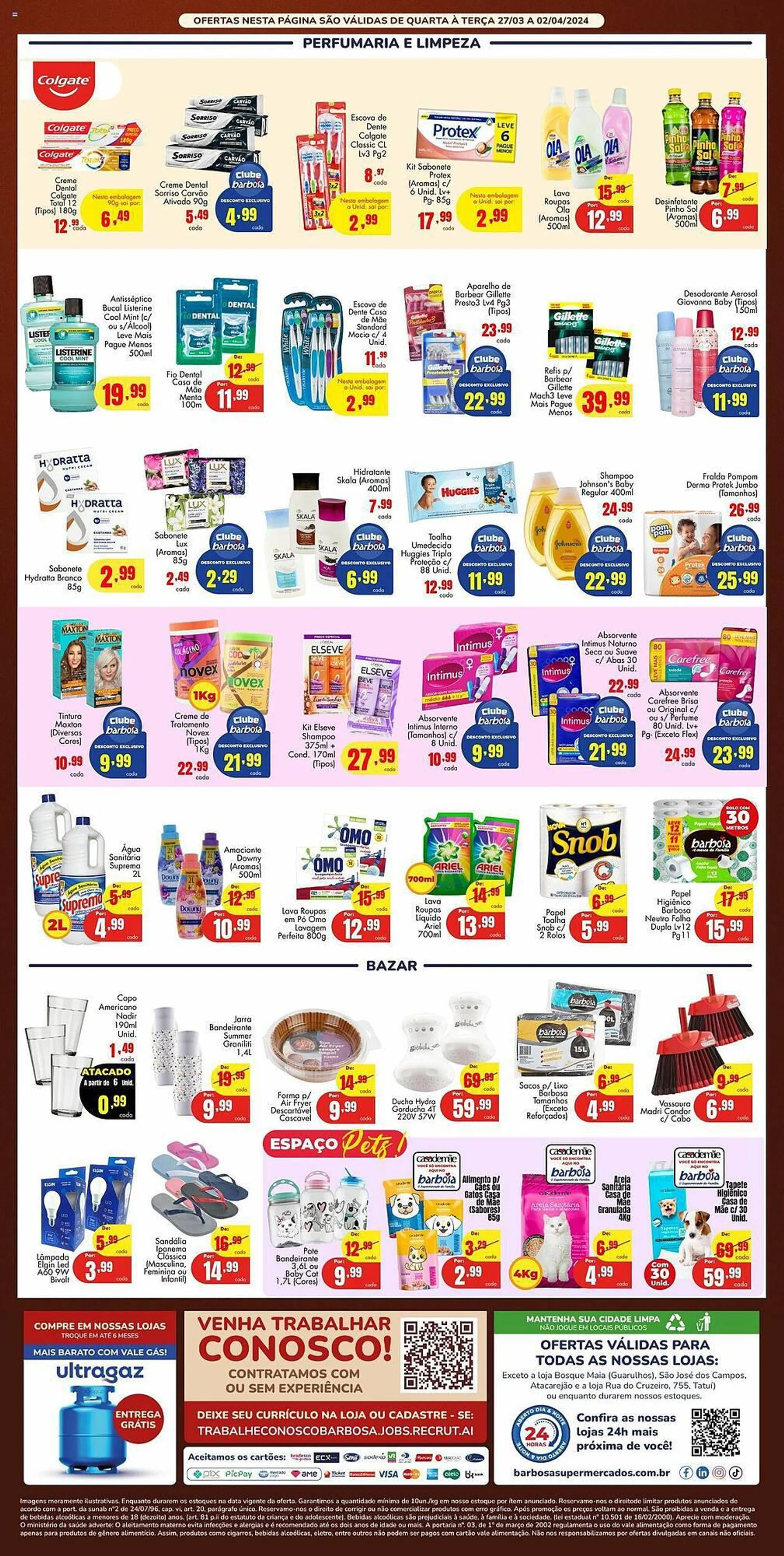 Encarte de Catálogo Barbosa Supermercados 27 de março até 2 de abril 2024 - Pagina 4