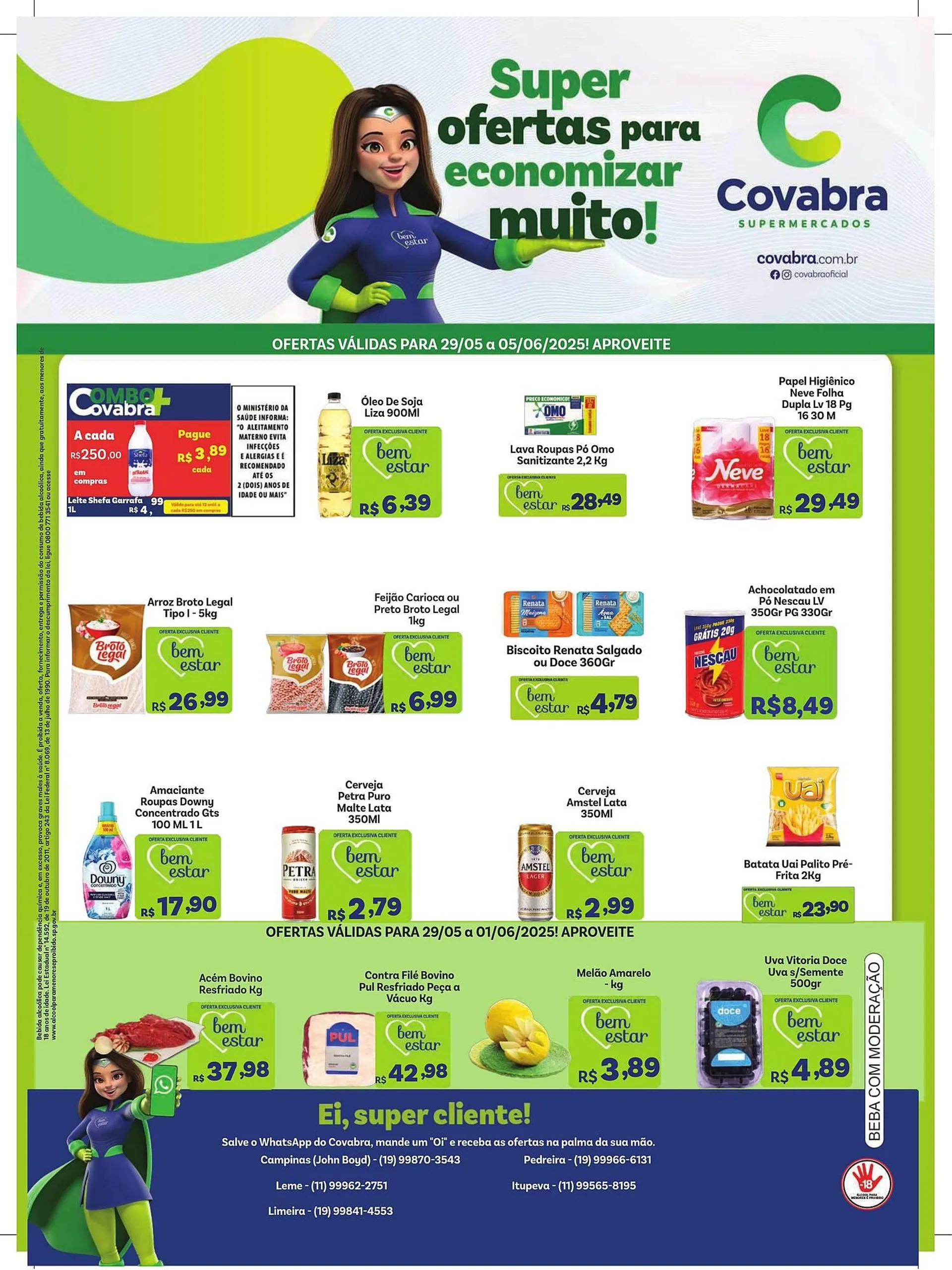 Catálogo Covabra Supermercados - 1