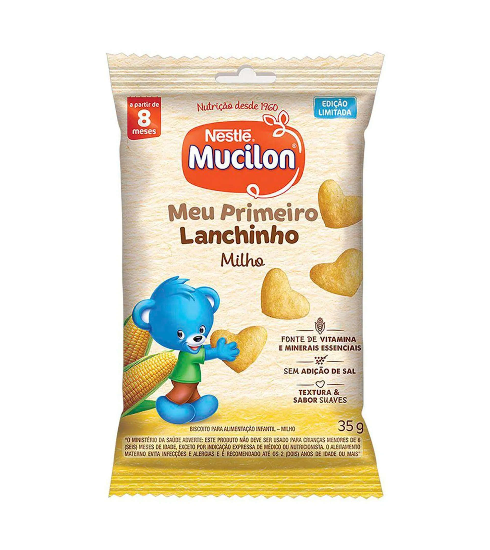 Mucilon Primeiro Lanchinho 35gr Milho