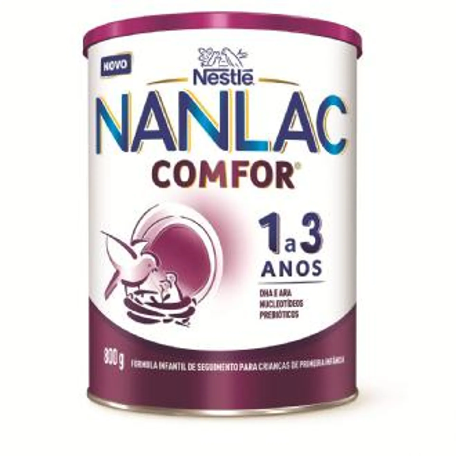 FÓRMULA INFANTIL NANLAC COMFOR NESTLE 1 A 3 ANOS 800G