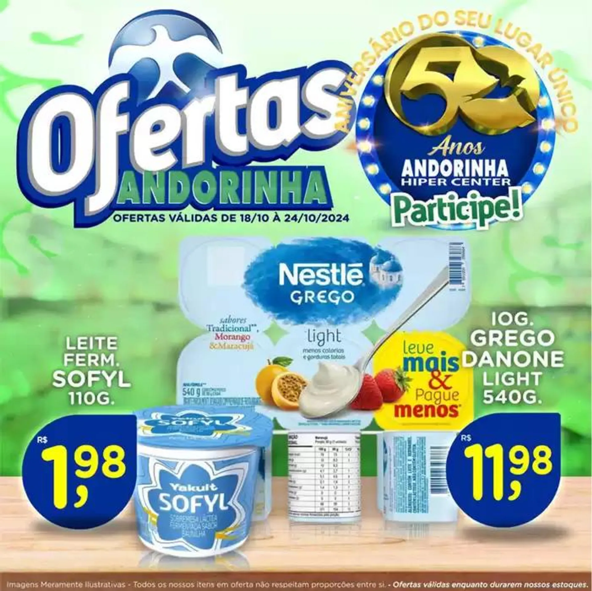 Encarte de Andorinha Hipermercado OFERTAS 18 de outubro até 24 de outubro 2024 - Pagina 28