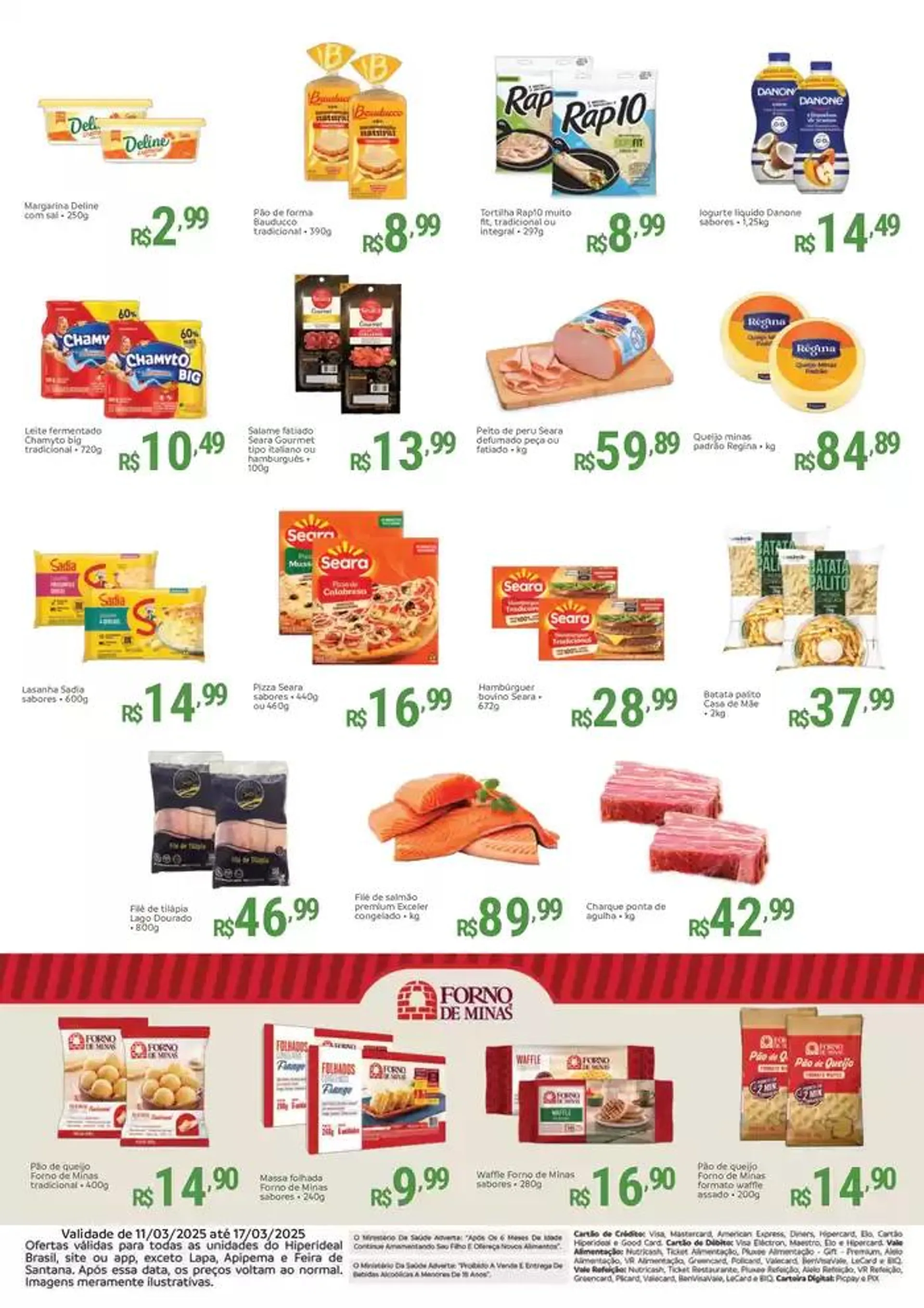 Encarte de Ofertas Hiperideal Supermercados 11 de março até 17 de março 2025 - Pagina 2